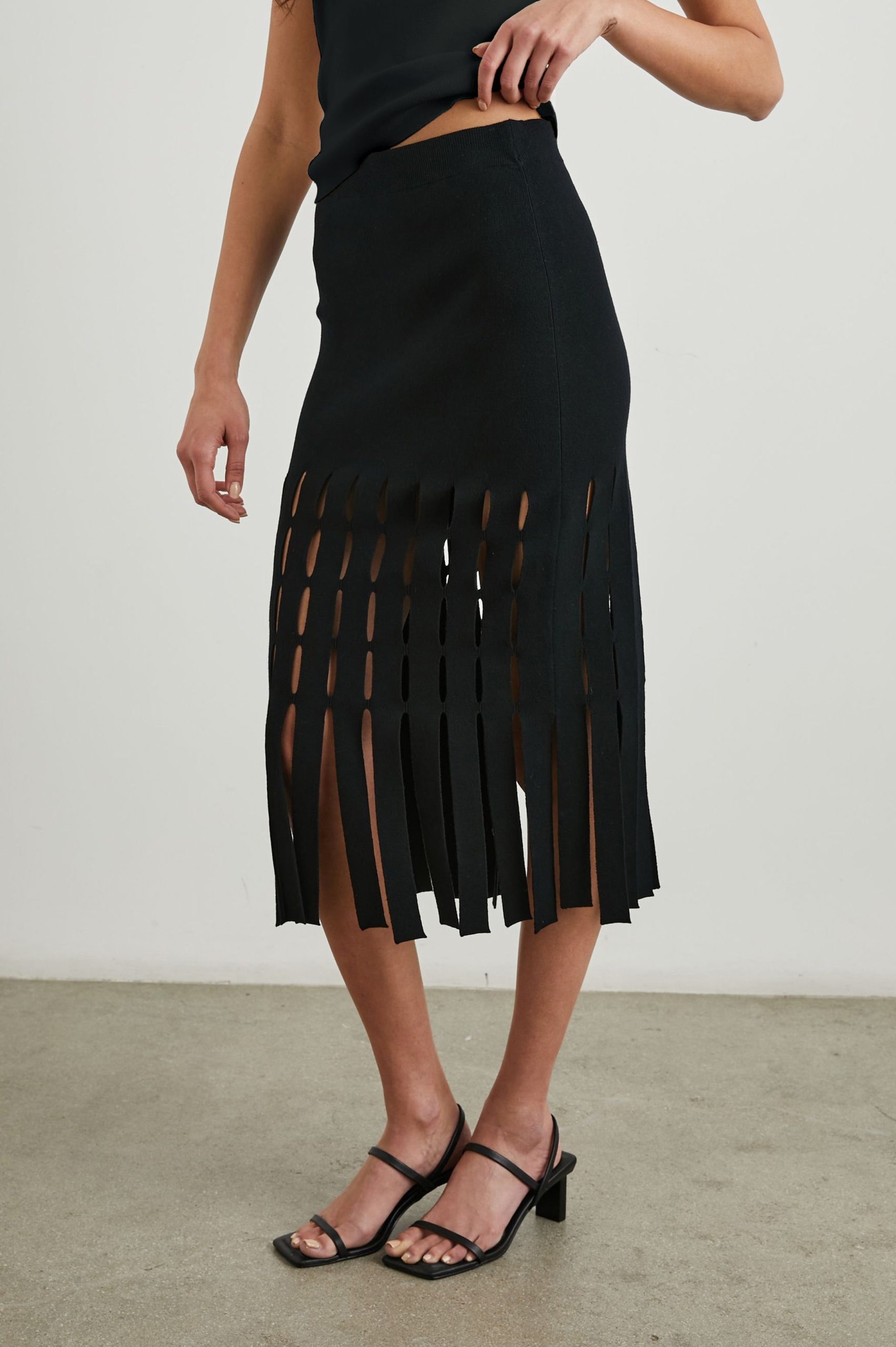 NOLA SKIRT - BLACK - Image 2