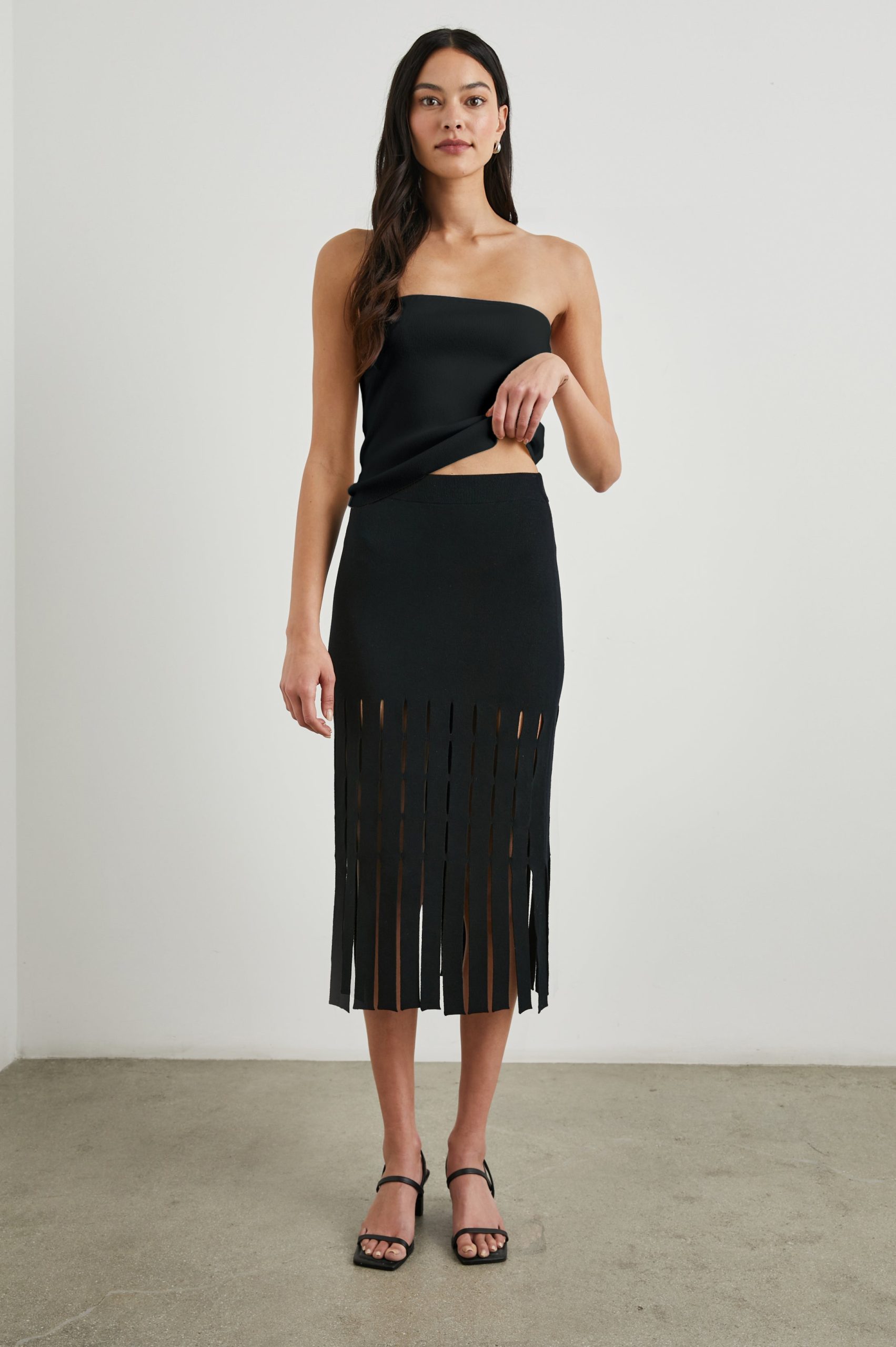 NOLA SKIRT - BLACK - Image 4