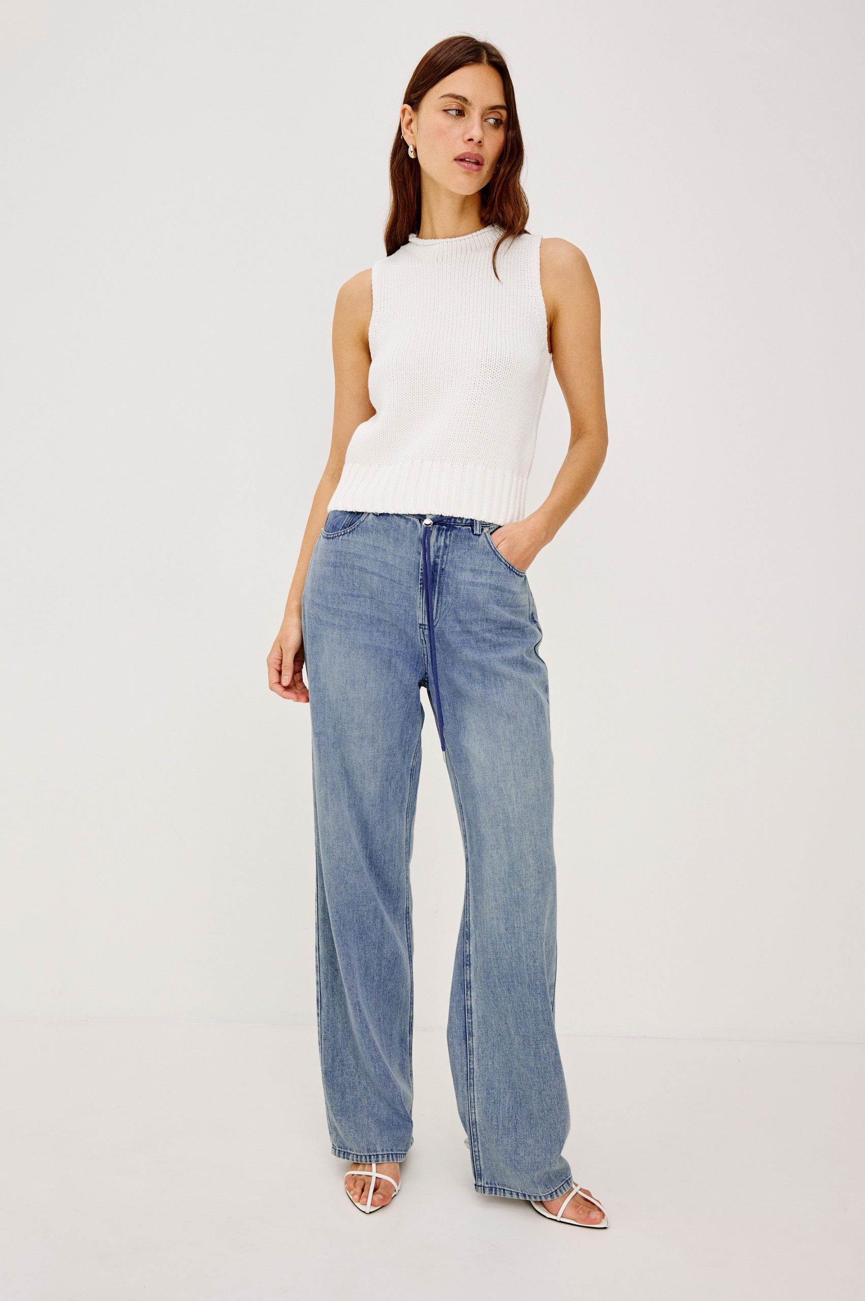 NORMANDIE PANT - ANTIQUE BLUE - Image 4