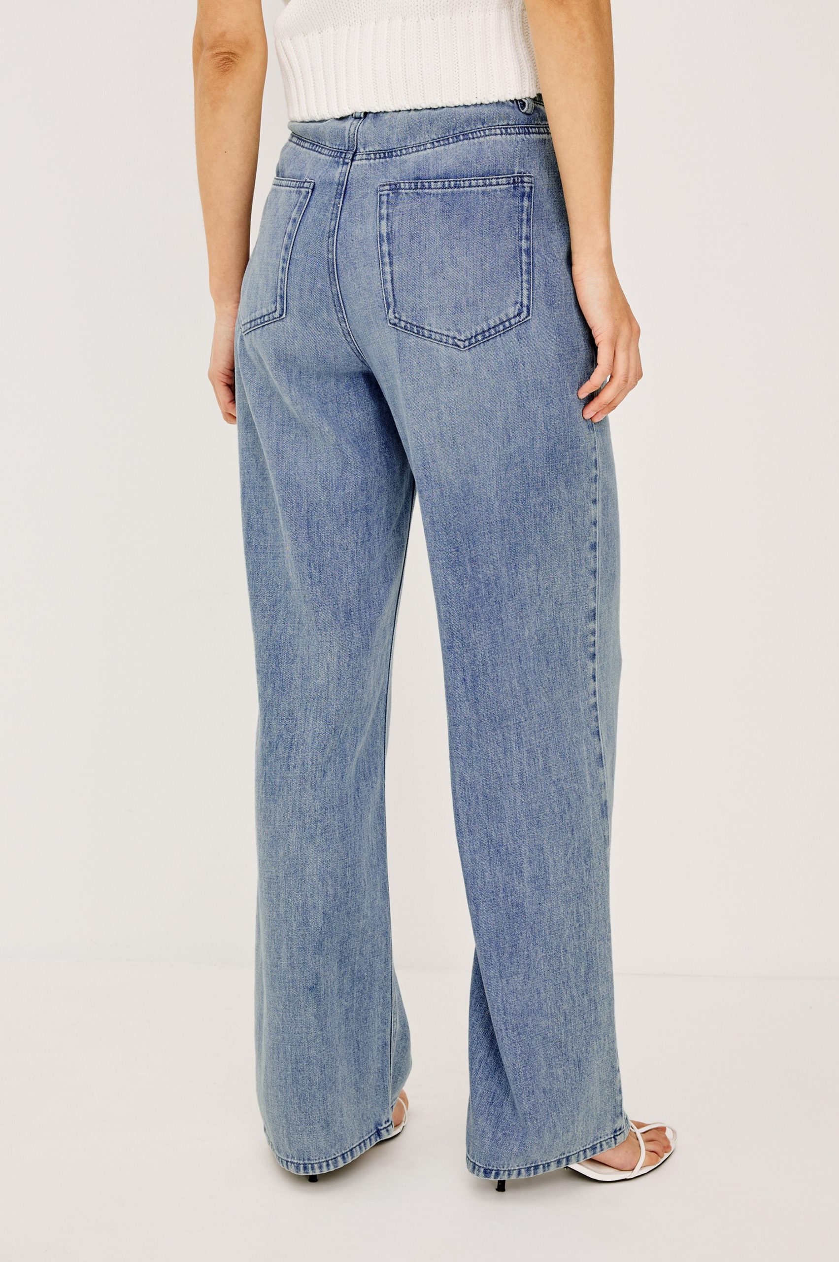 NORMANDIE PANT - ANTIQUE BLUE - Image 5