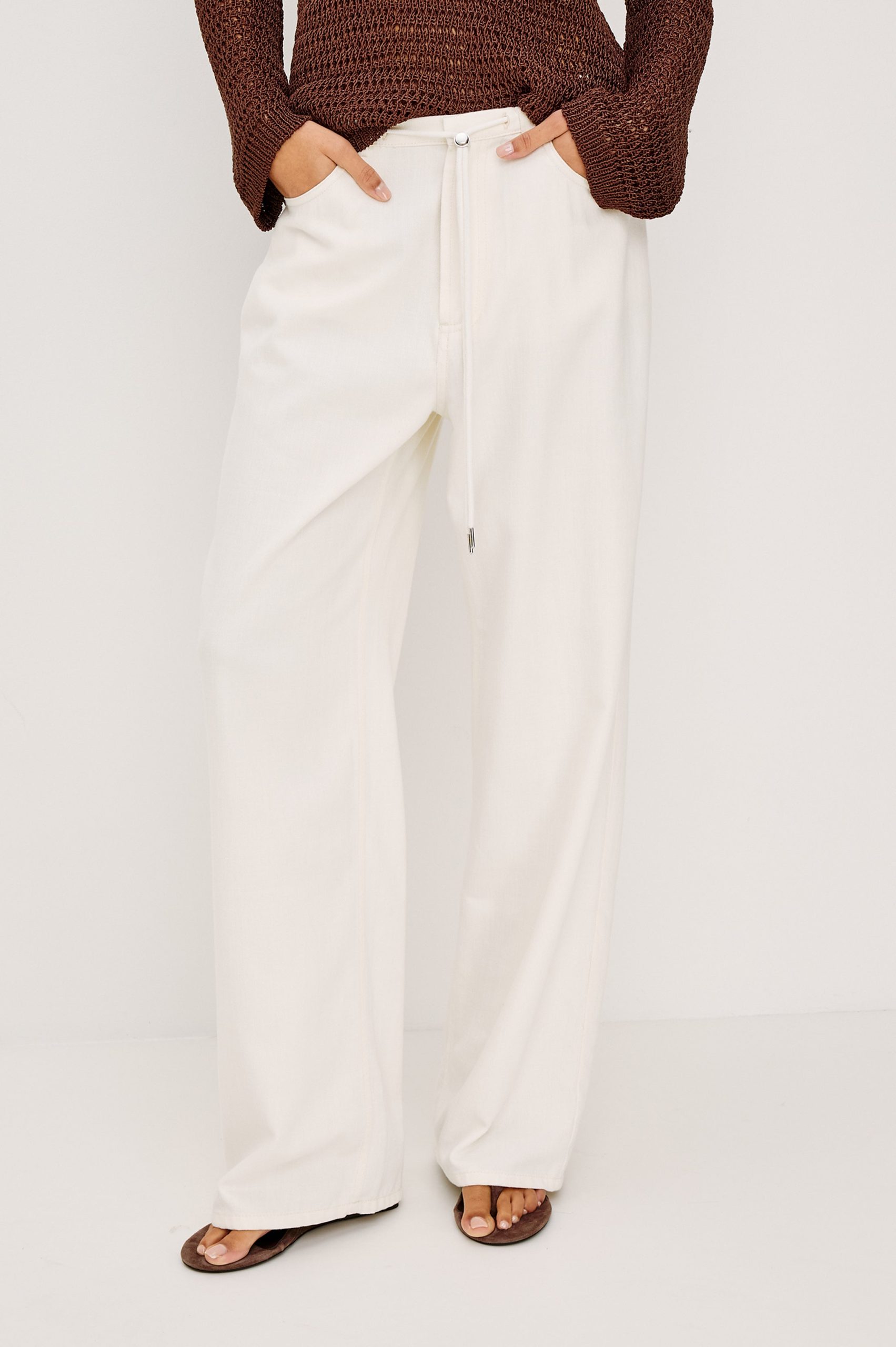 NORMANDIE PANT - IVORY - Image 2