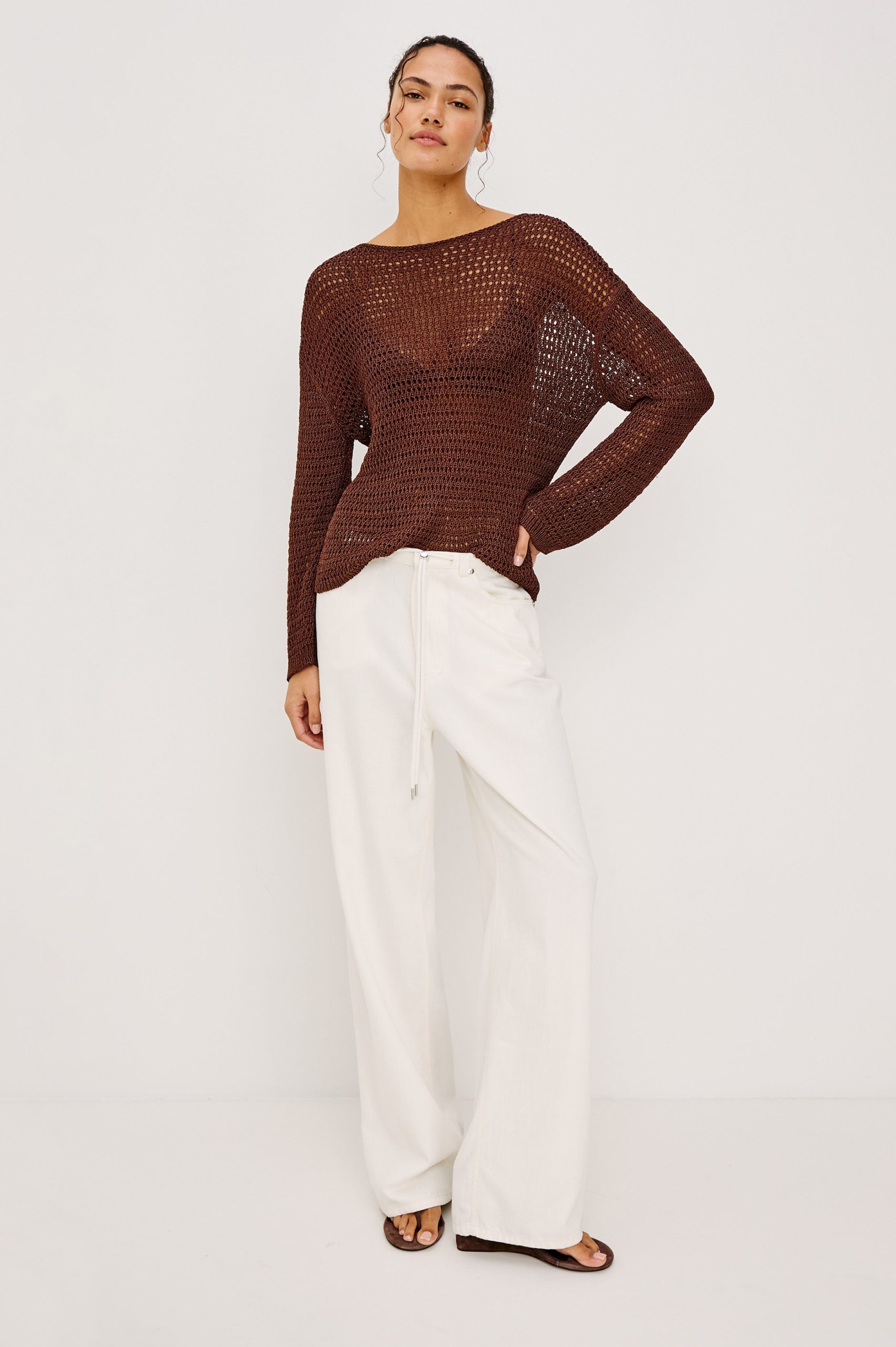 NORMANDIE PANT - IVORY
