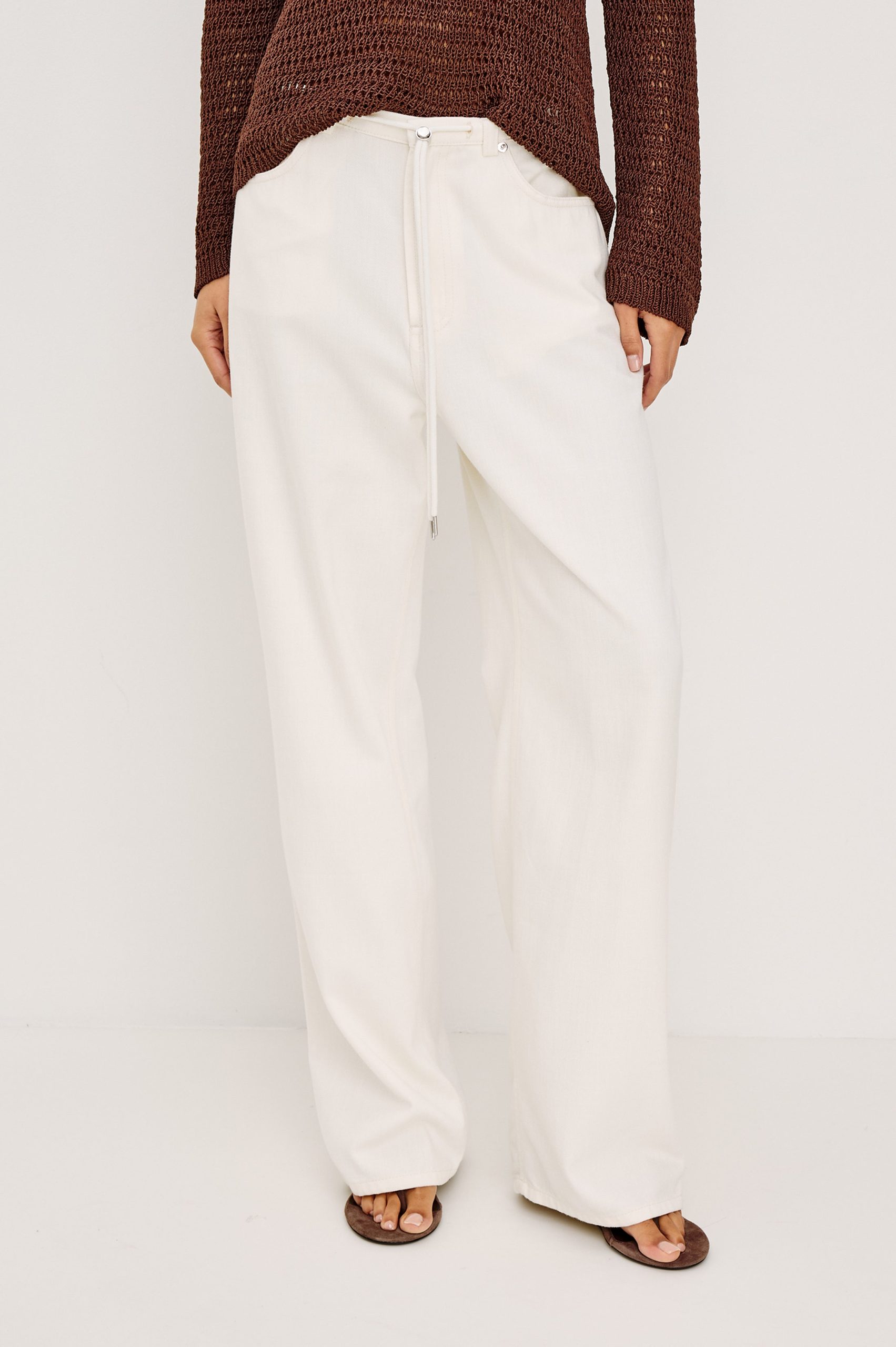 NORMANDIE PANT - IVORY - Image 3