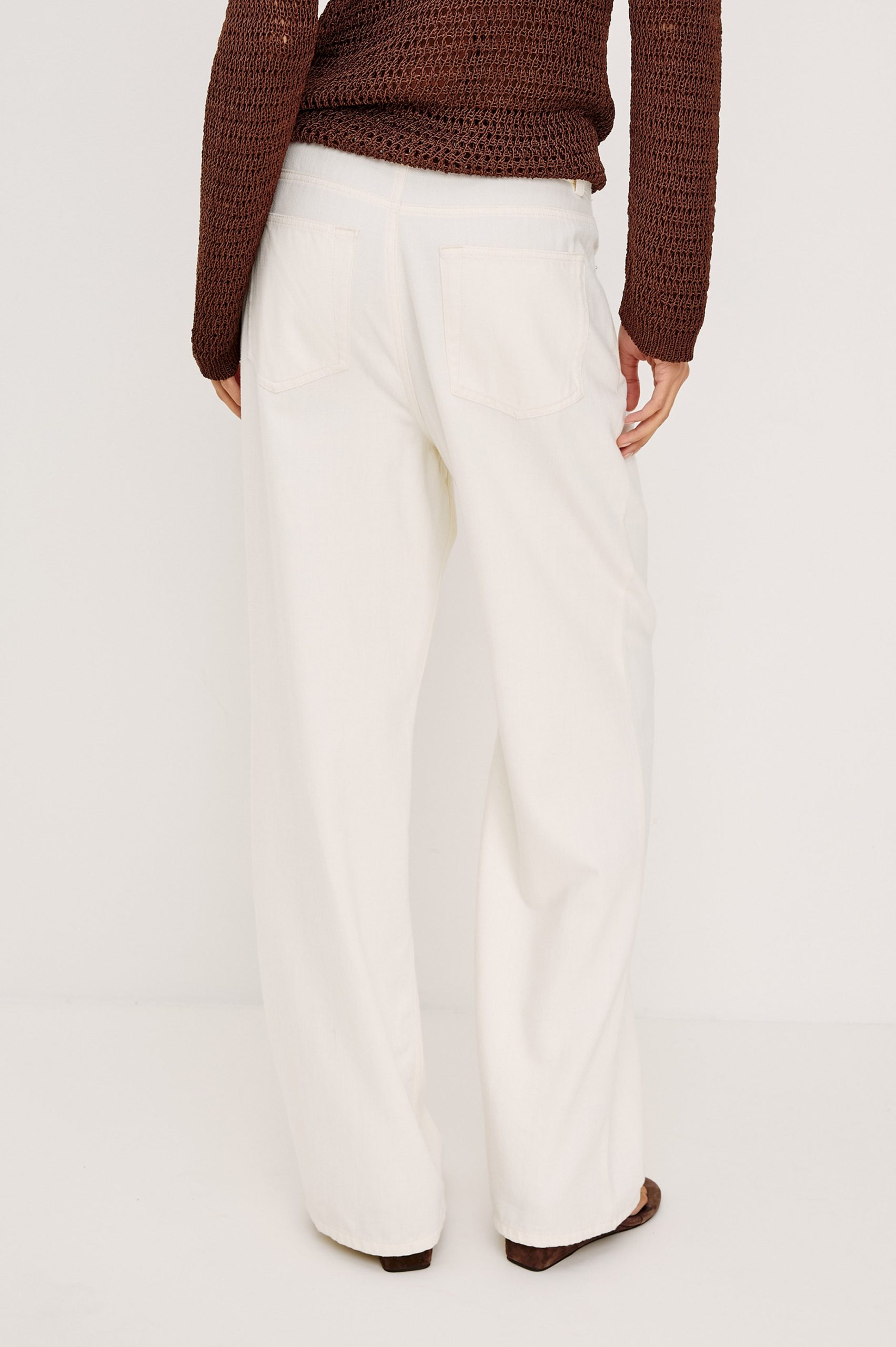 NORMANDIE PANT - IVORY - Image 4