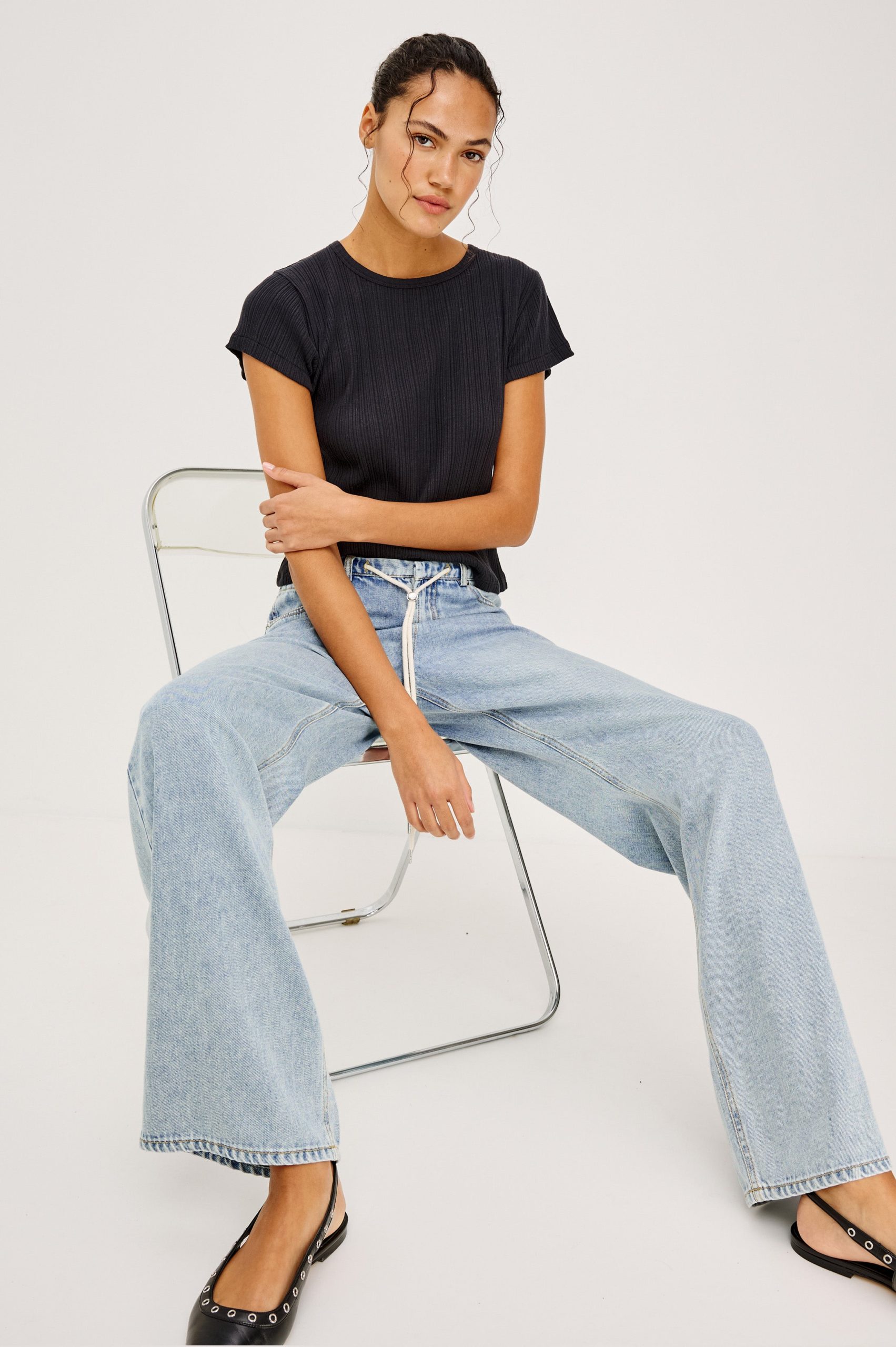 NORMANDIE PANT - SUNKISSED BLUE - Image 3