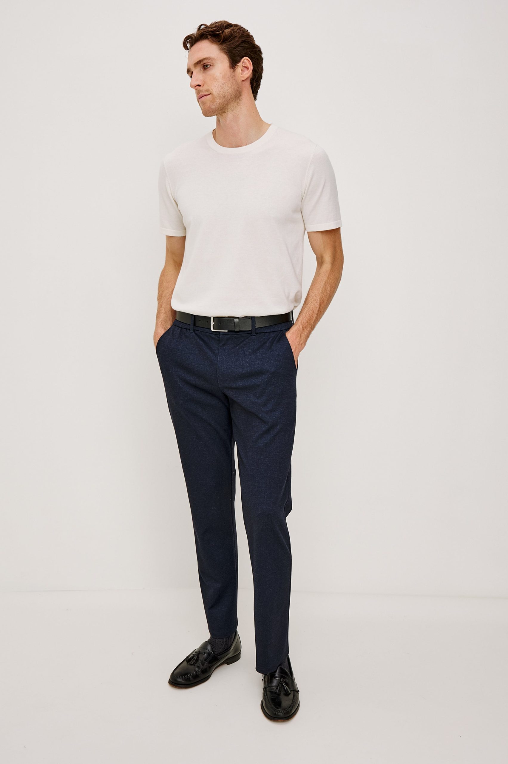 OLIVIER PANT - NAVY - Image 3