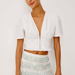 OLYMPIA TOP - WHITE