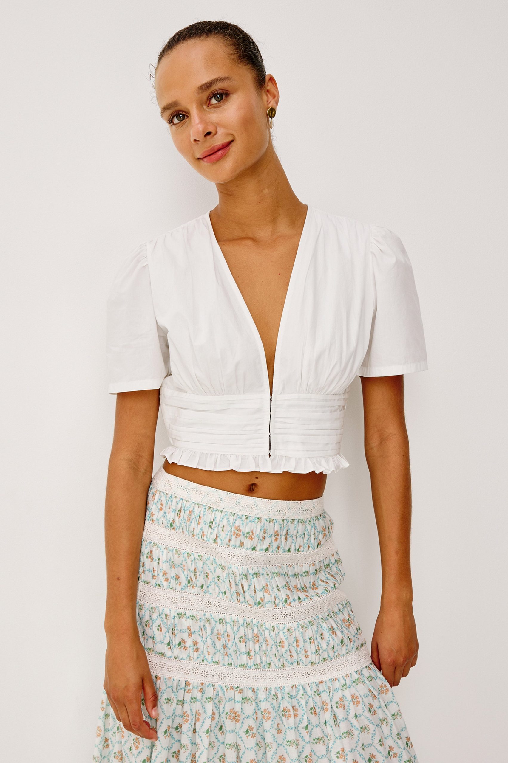 OLYMPIA TOP - WHITE