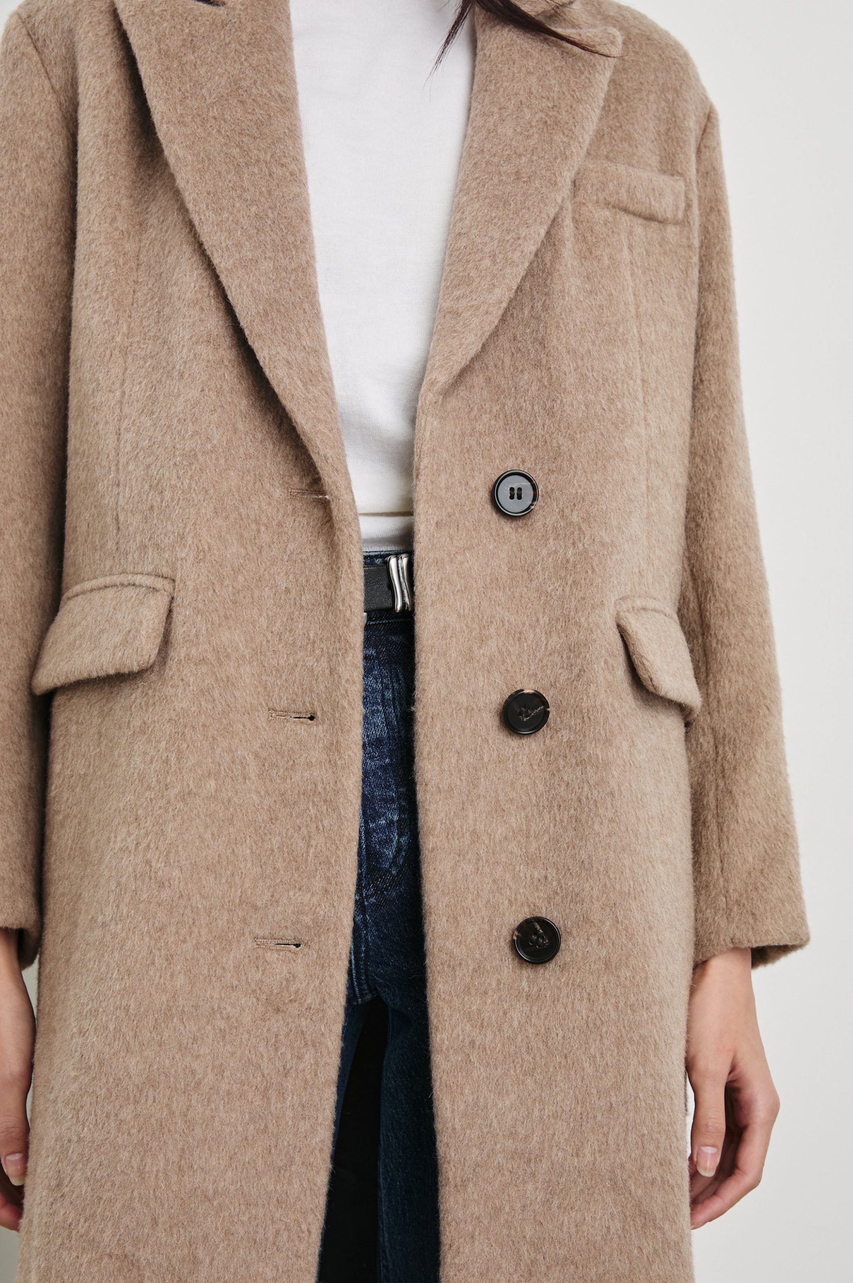 OPERA COAT - HEATHER LATTE - Image 2