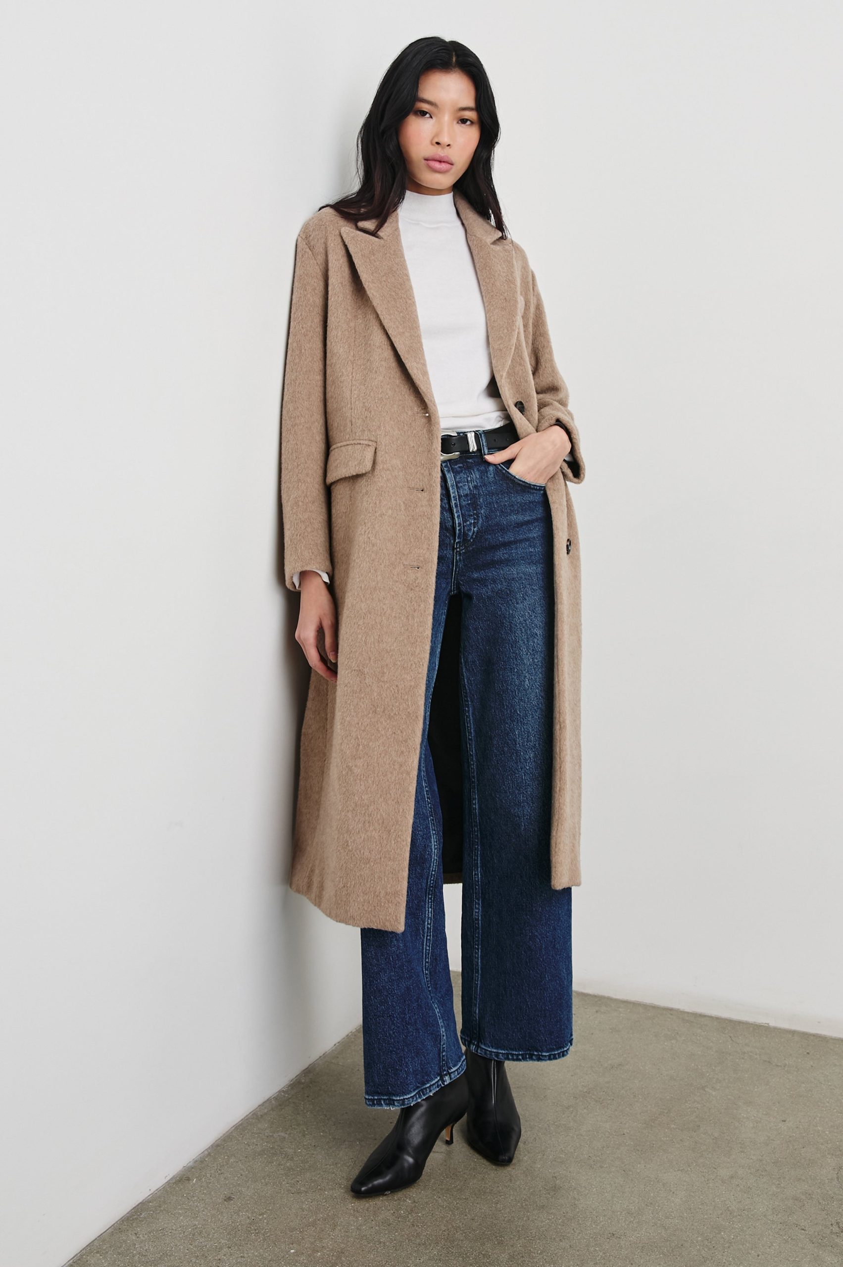 OPERA COAT - HEATHER LATTE - Image 4