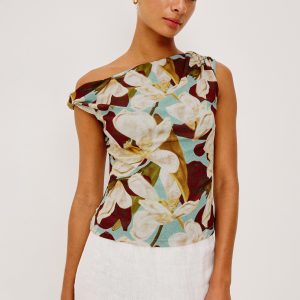 ORELIA TOP - PLUMERIA