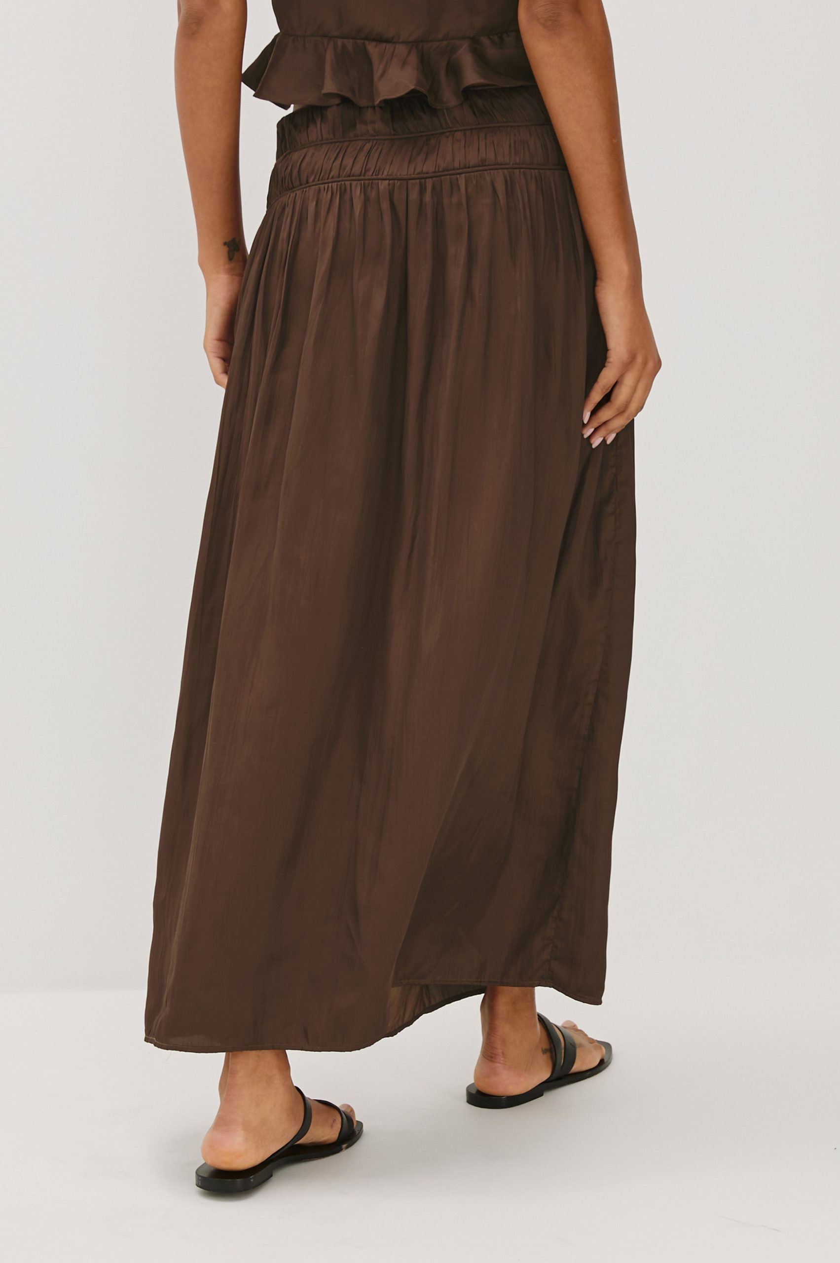 NARA SKIRT - ESPRESSO - Image 5