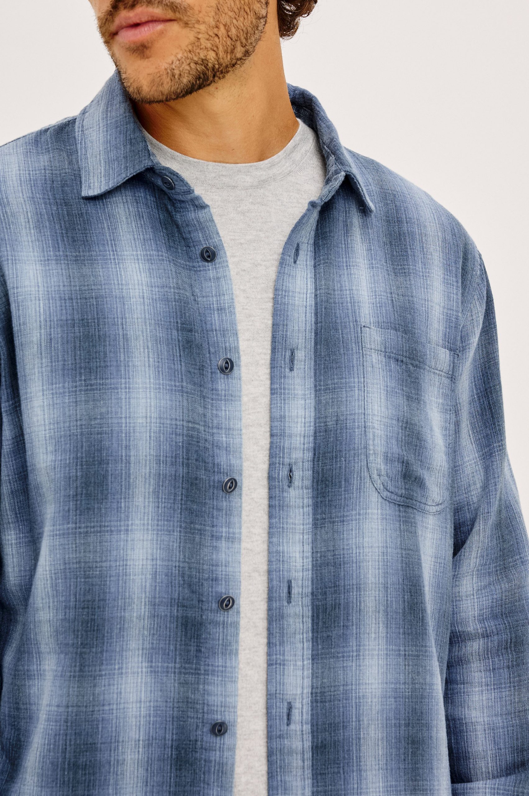 OWENS SHIRT - BLUE MIST SHADOW - Image 2