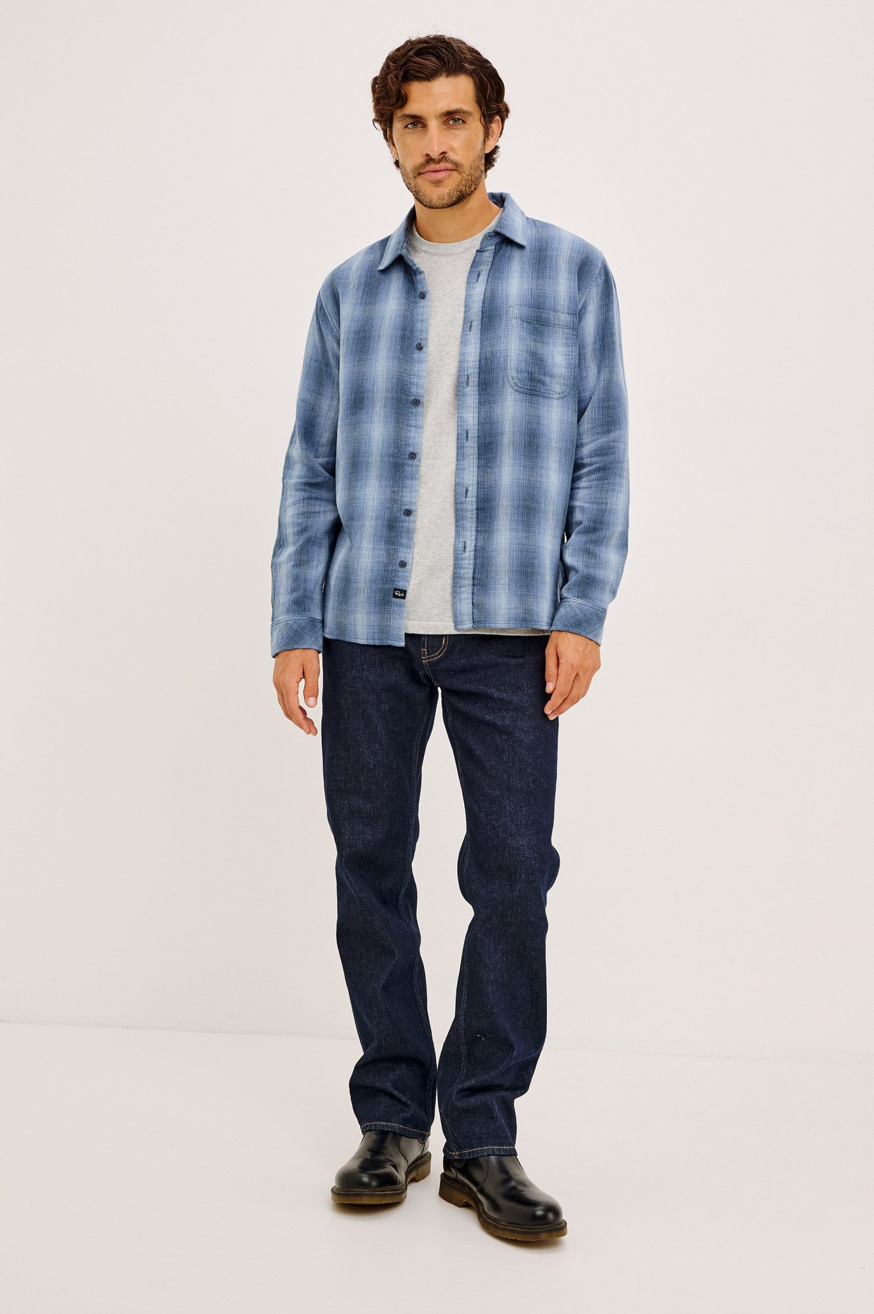 OWENS SHIRT - BLUE MIST SHADOW - Image 3