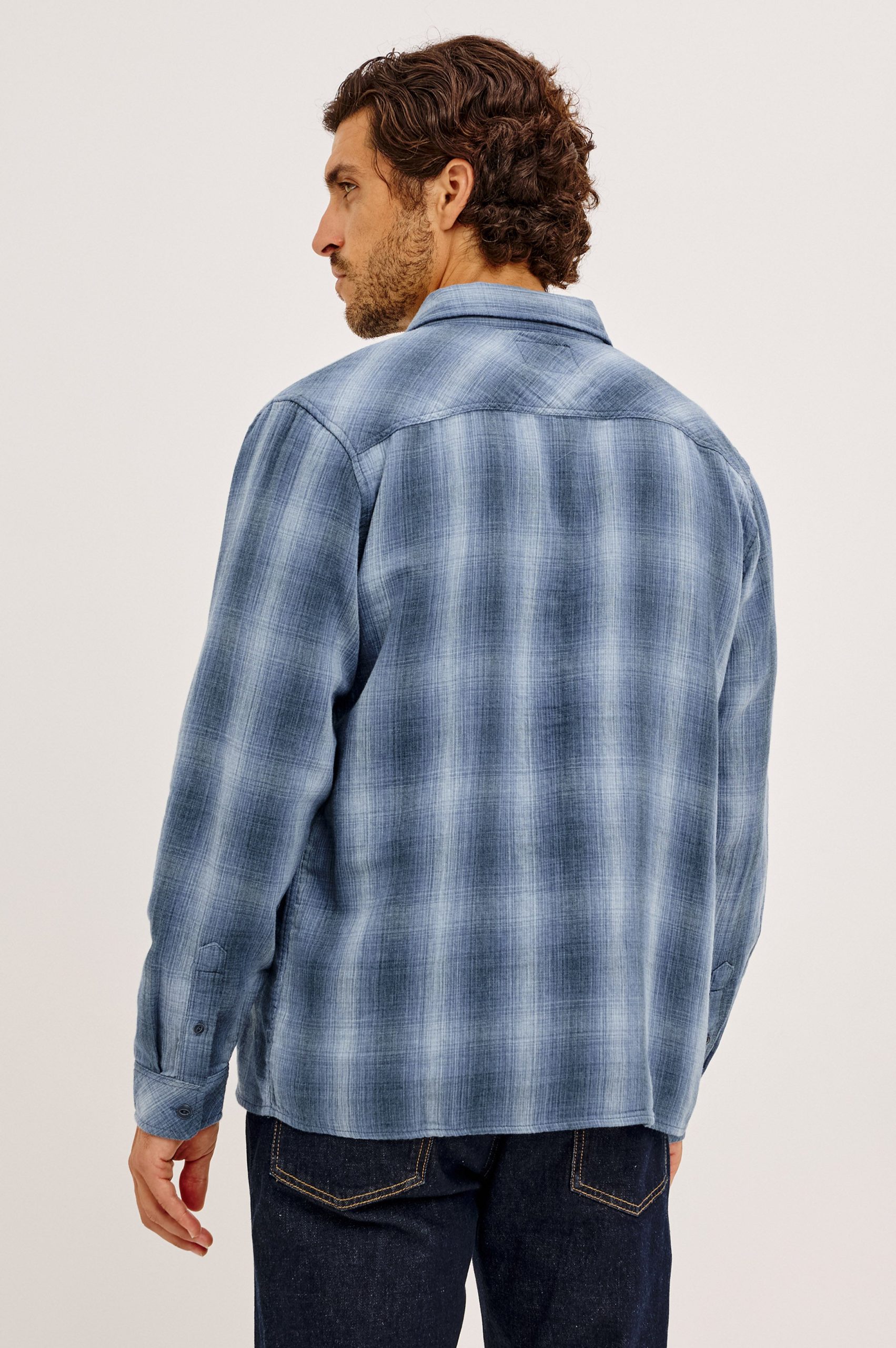 OWENS SHIRT - BLUE MIST SHADOW - Image 5
