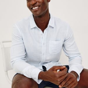 OWENS SHIRT - COASTAL MIST