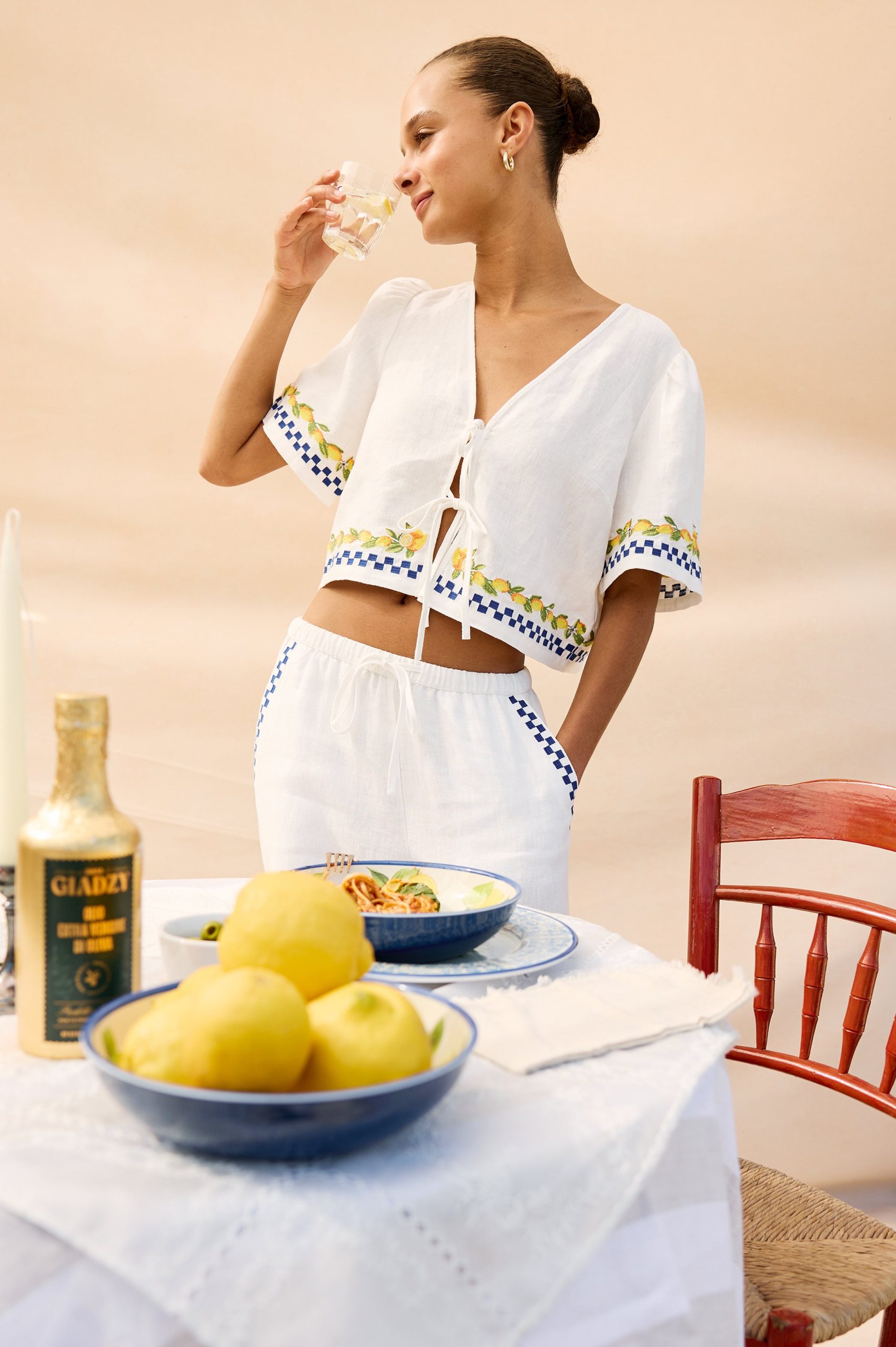 RAILS X GIADZY PARI TOP - SORRENTO EMBROIDERY