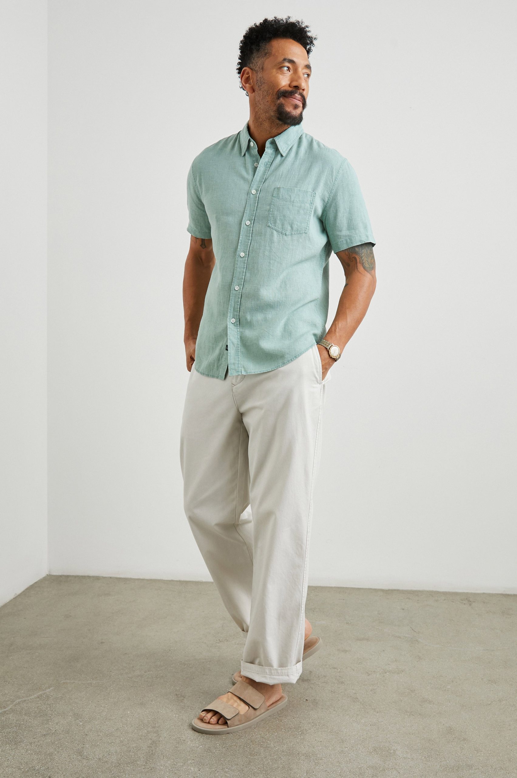 PAROS SHIRT - JADE - Image 3