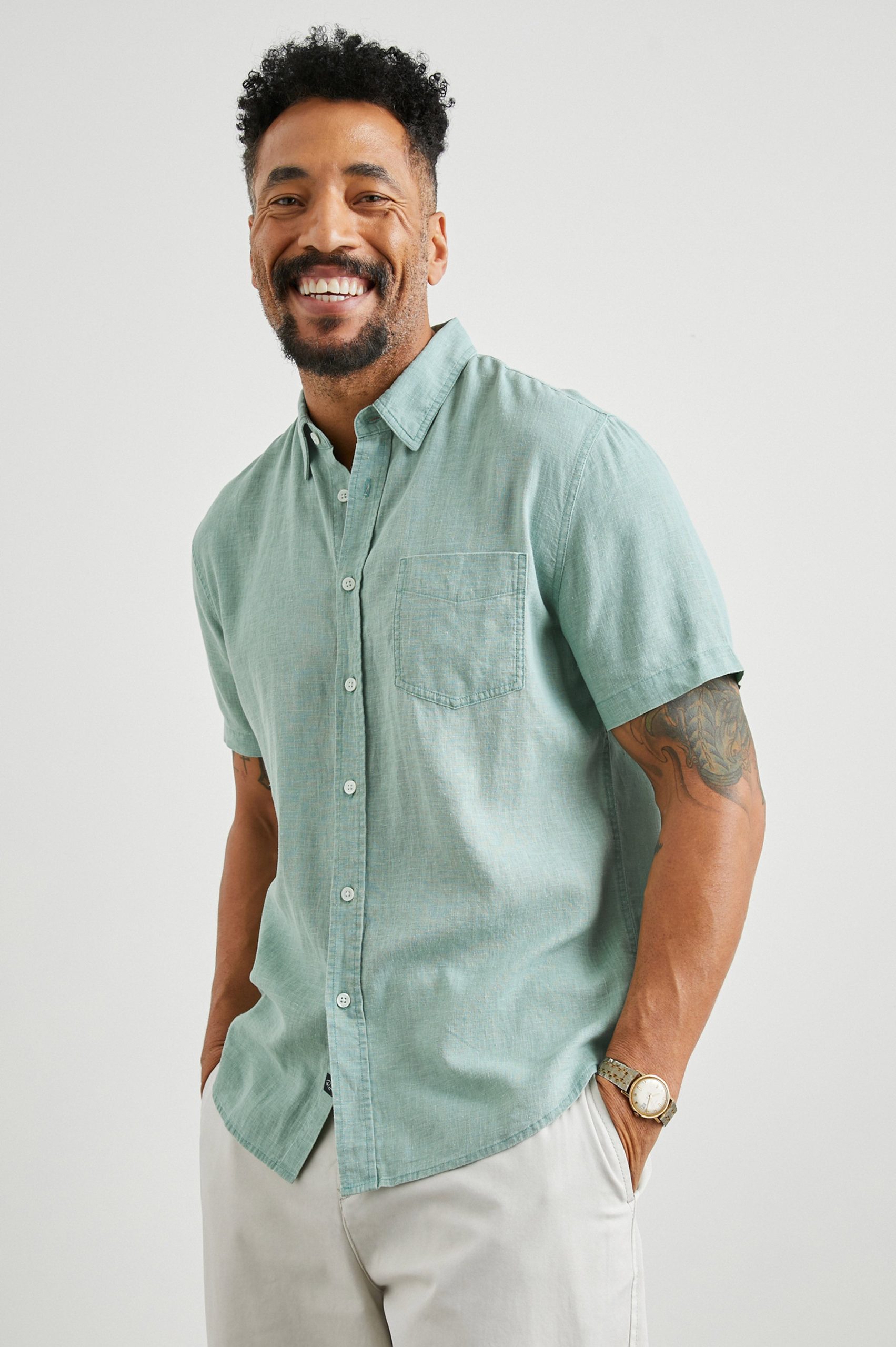 PAROS SHIRT - JADE - Image 4