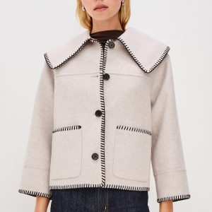 PATTY JACKET - OATMEAL