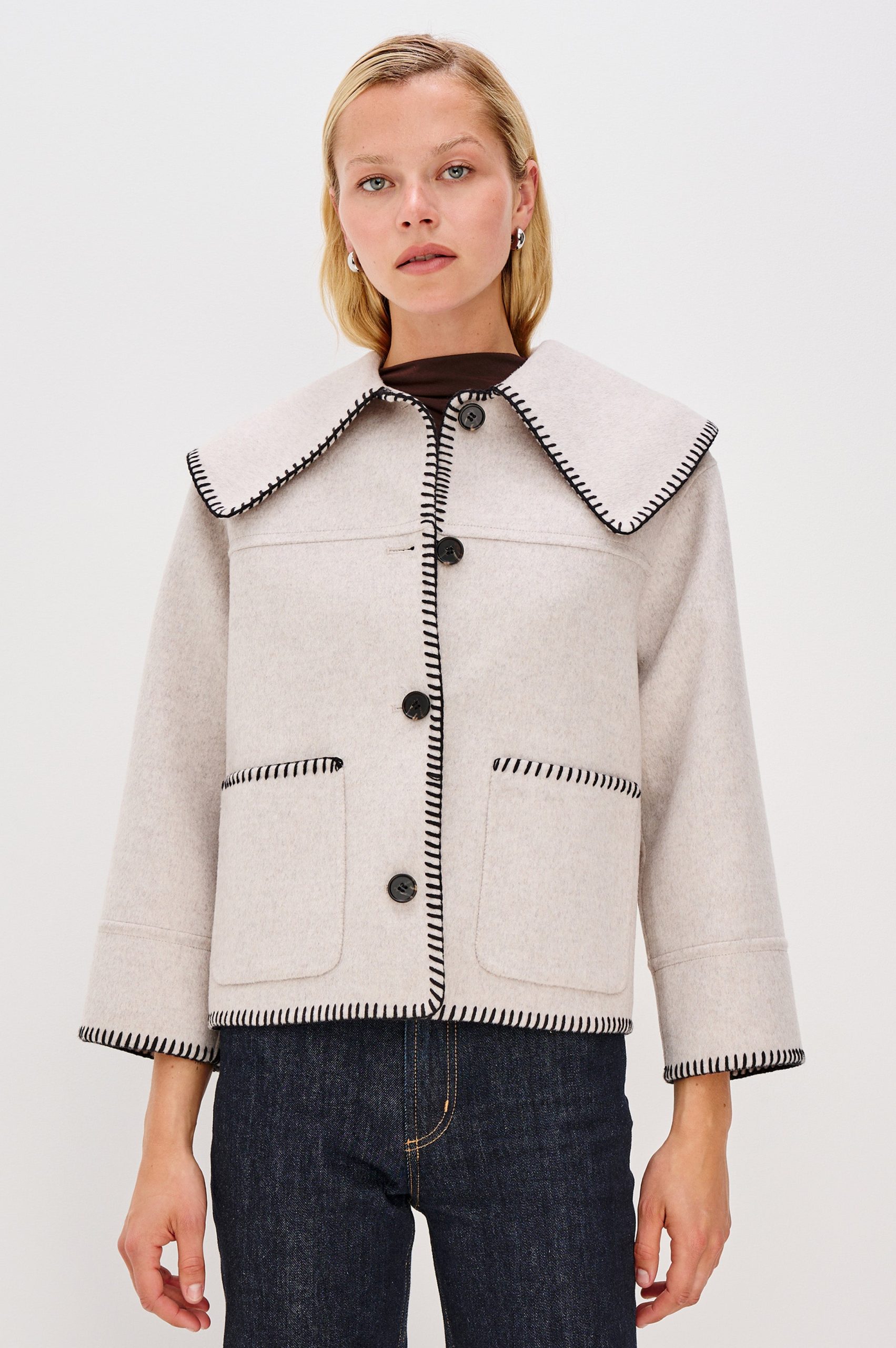 PATTY JACKET - OATMEAL