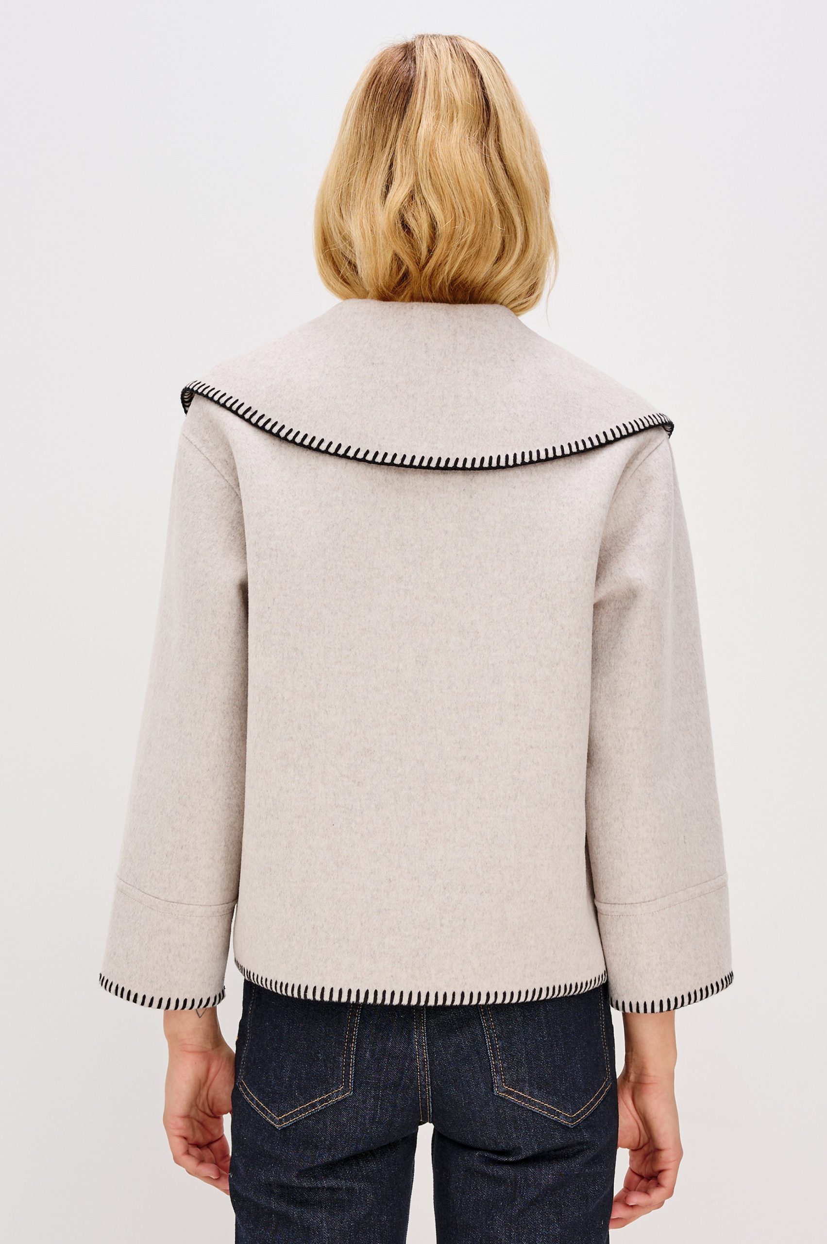 PATTY JACKET - OATMEAL - Image 5