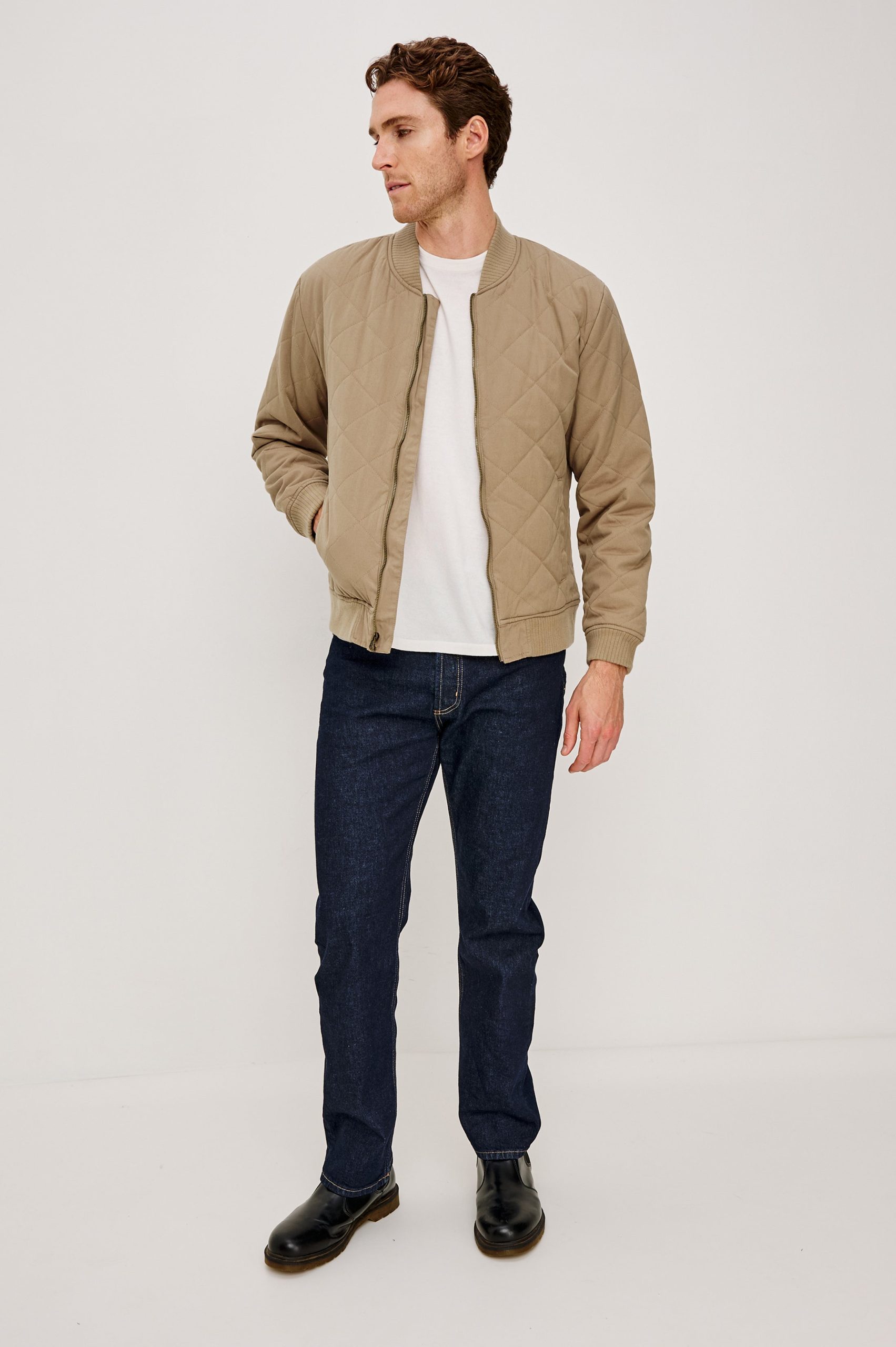 PENINSULA JACKET - VINTAGE KHAKI - Image 3