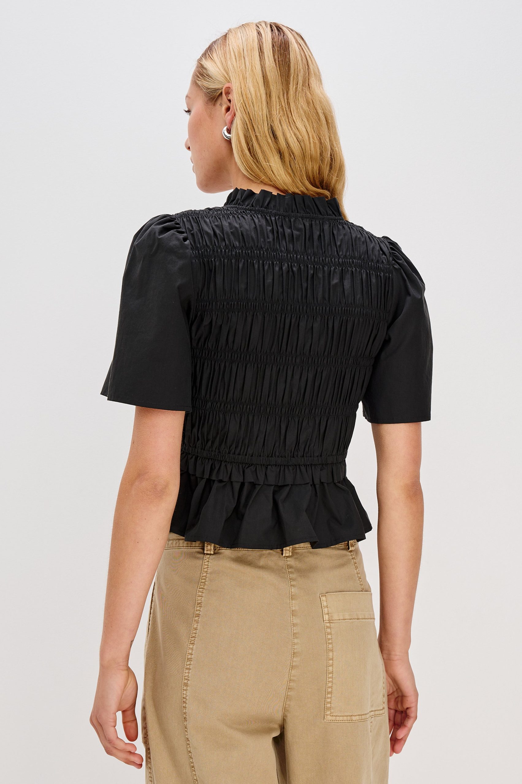 PORTIA TOP - BLACK - Image 5