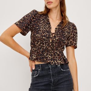 PORTIA TOP - BROWN NALA