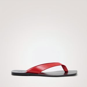 PORTO SANDAL - TOMATO LEATHER