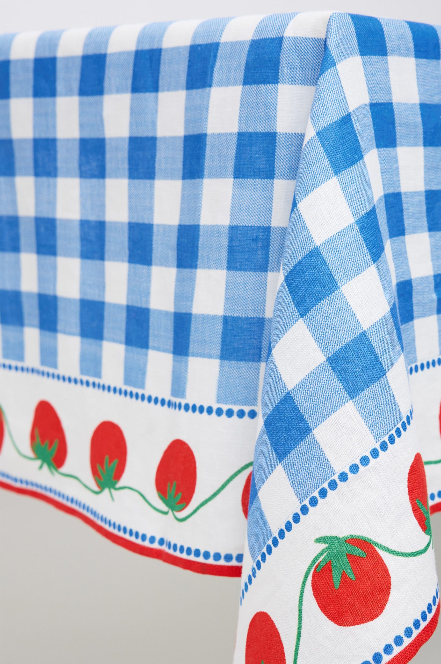 RAILS X GIADZY PRANZO TABLECLOTH - GINGHAM TOMATOES - Image 2