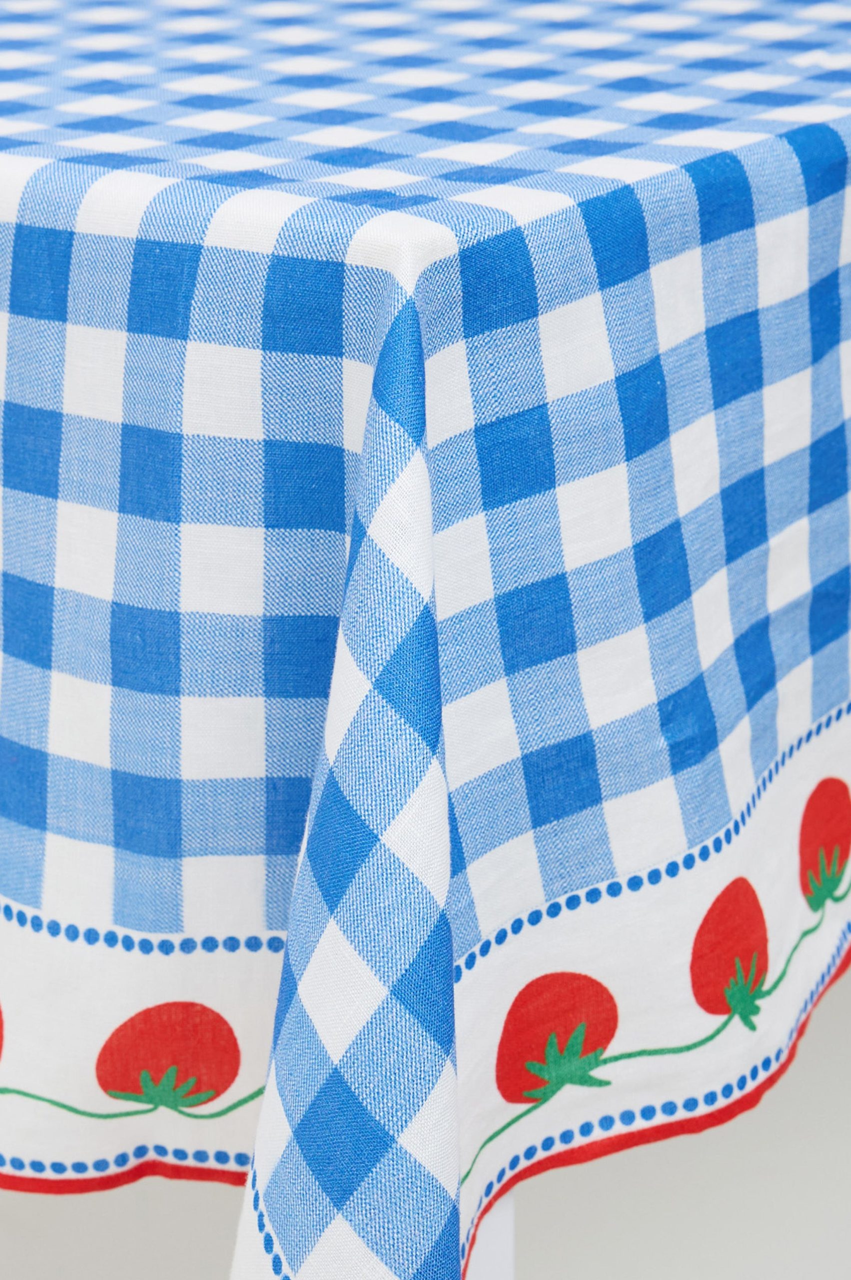 RAILS X GIADZY PRANZO TABLECLOTH - GINGHAM TOMATOES - Image 3