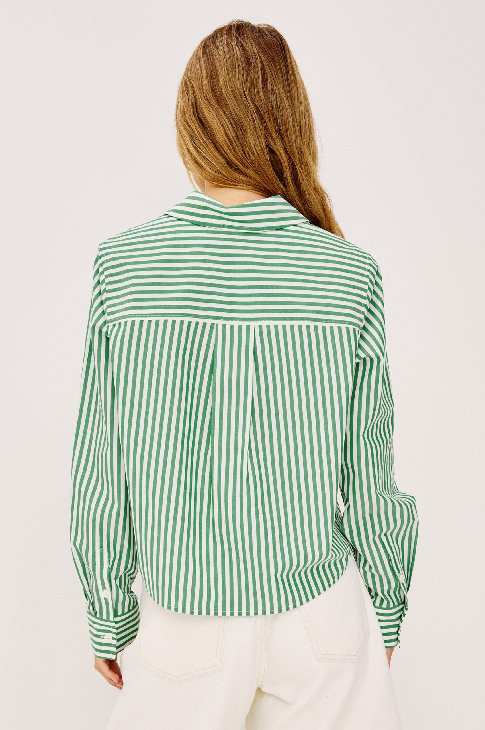 RAMY SHIRT - EMERALD STRIPE - Image 5