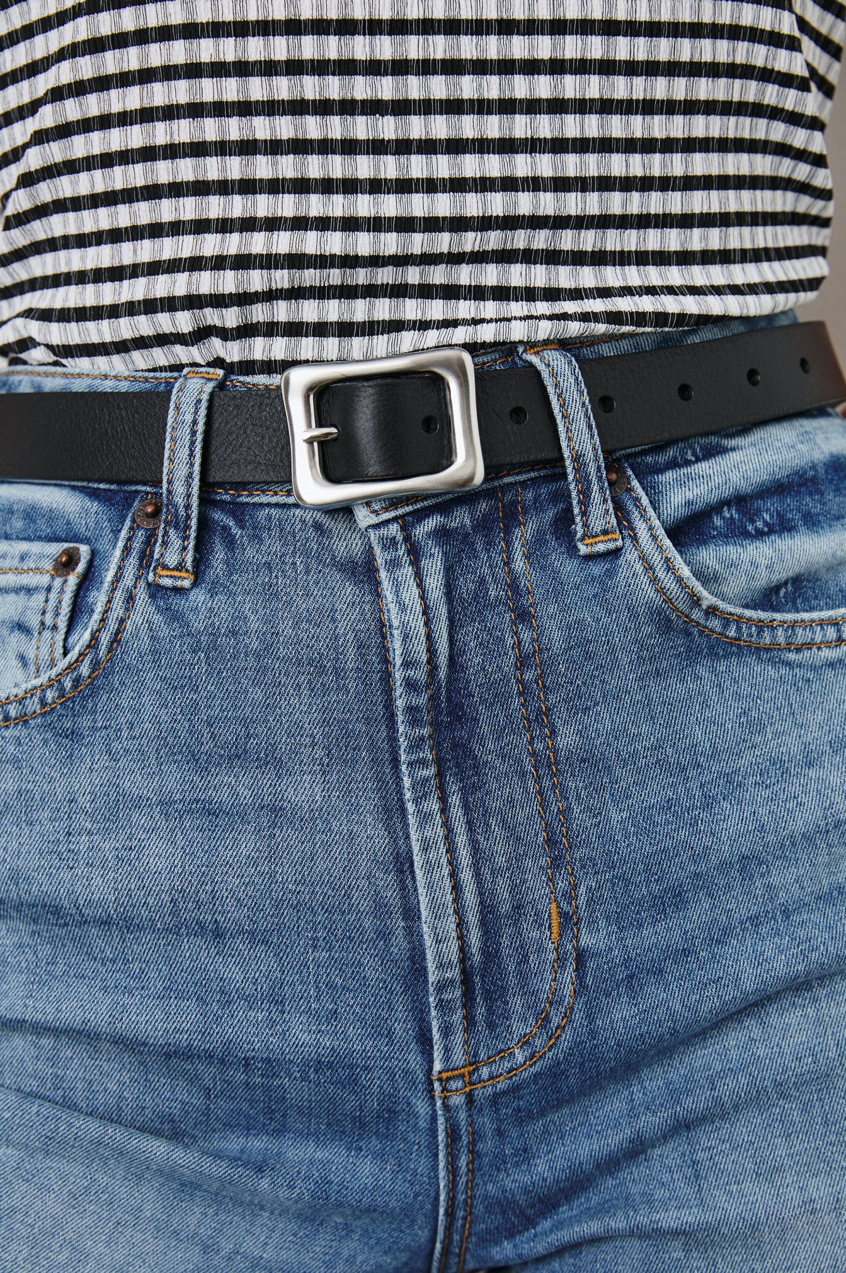 REMI BELT - BLACK SILVER - Image 2