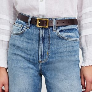 REMI BELT - BROWN GOLD