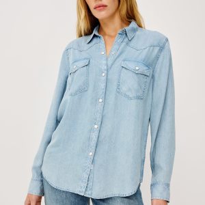 REMI SHIRT - MEDIUM INDIGO