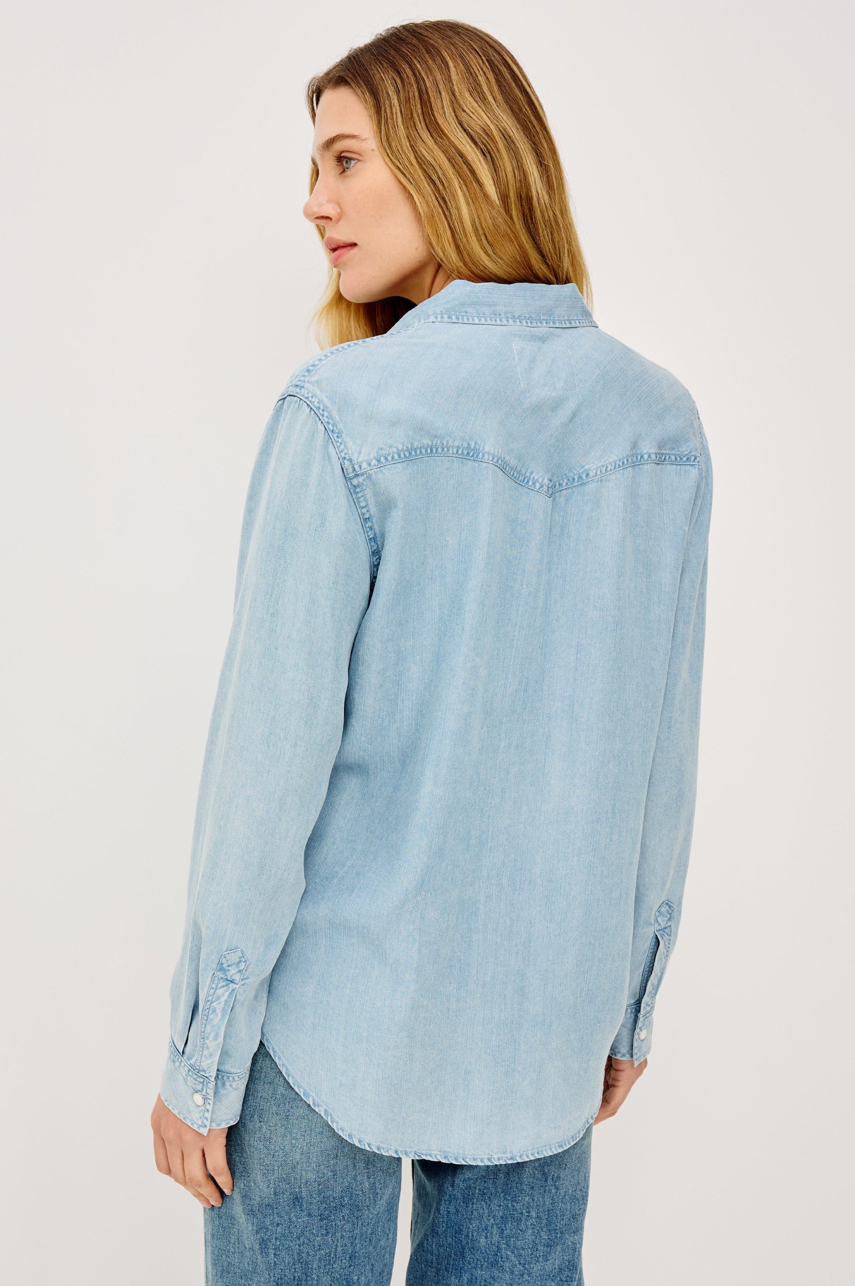 REMI SHIRT - MEDIUM INDIGO - Image 5