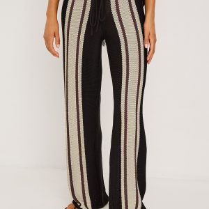 RENEE PANT - ESPRESSO STRIPE