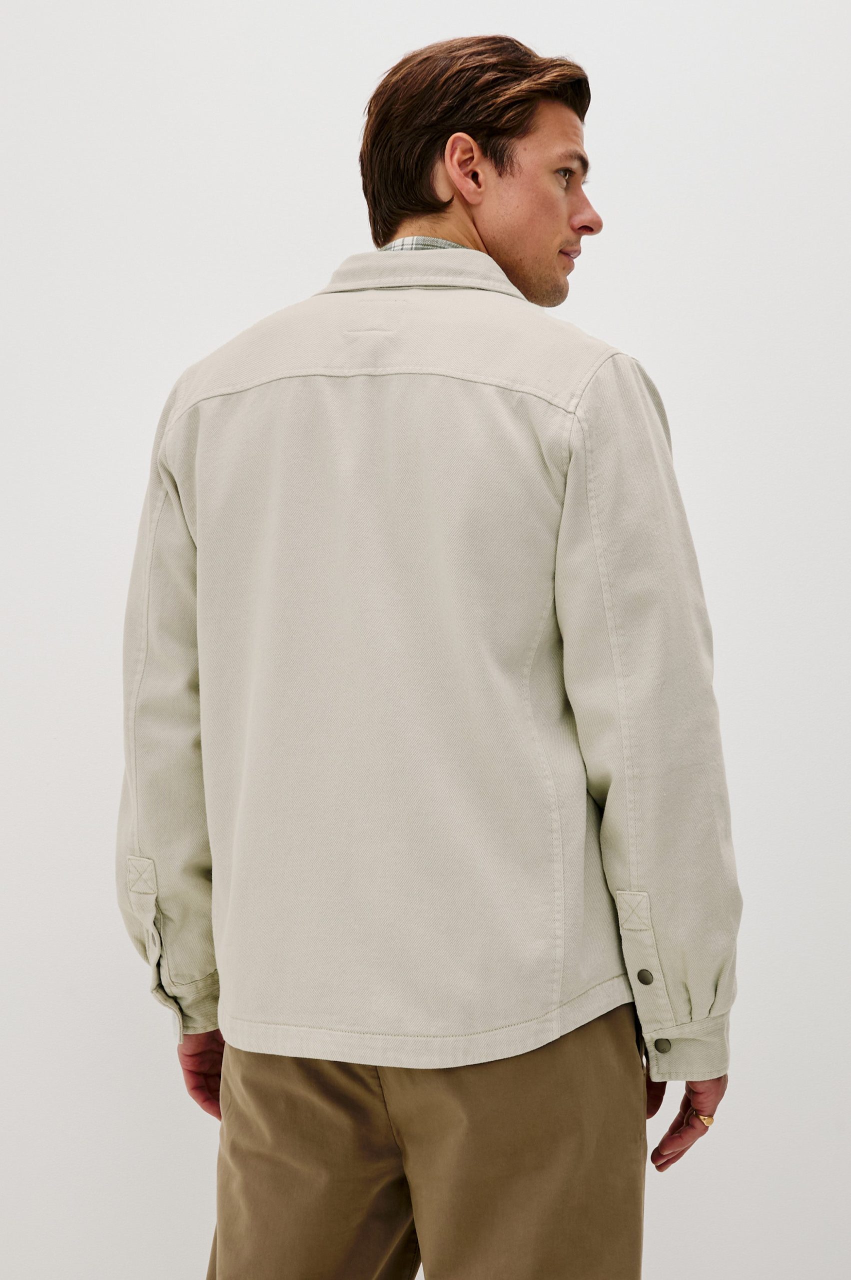RHETT SHIRT JACKET - STONE - Image 9