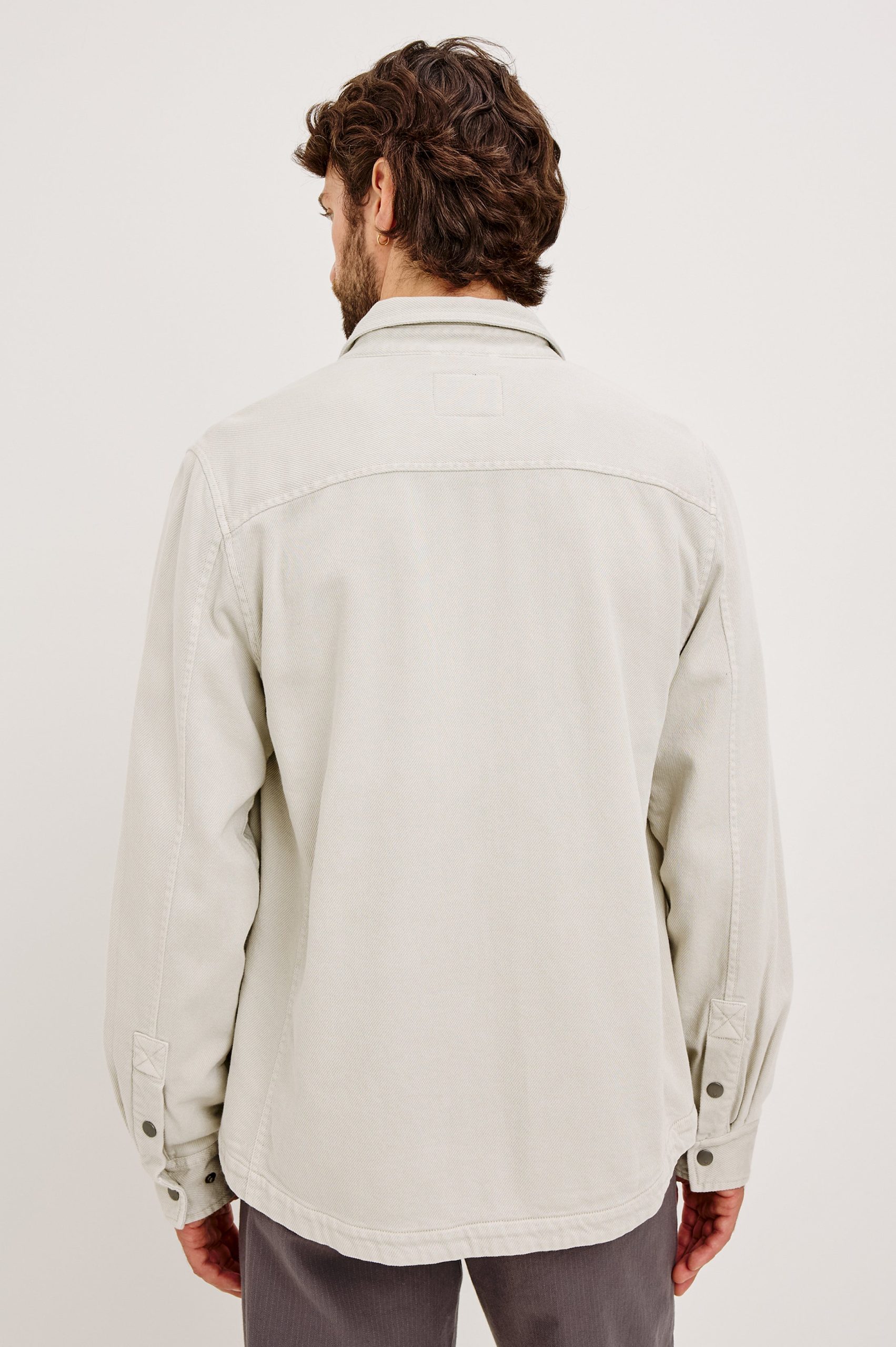RHETT SHIRT JACKET - STONE - Image 5