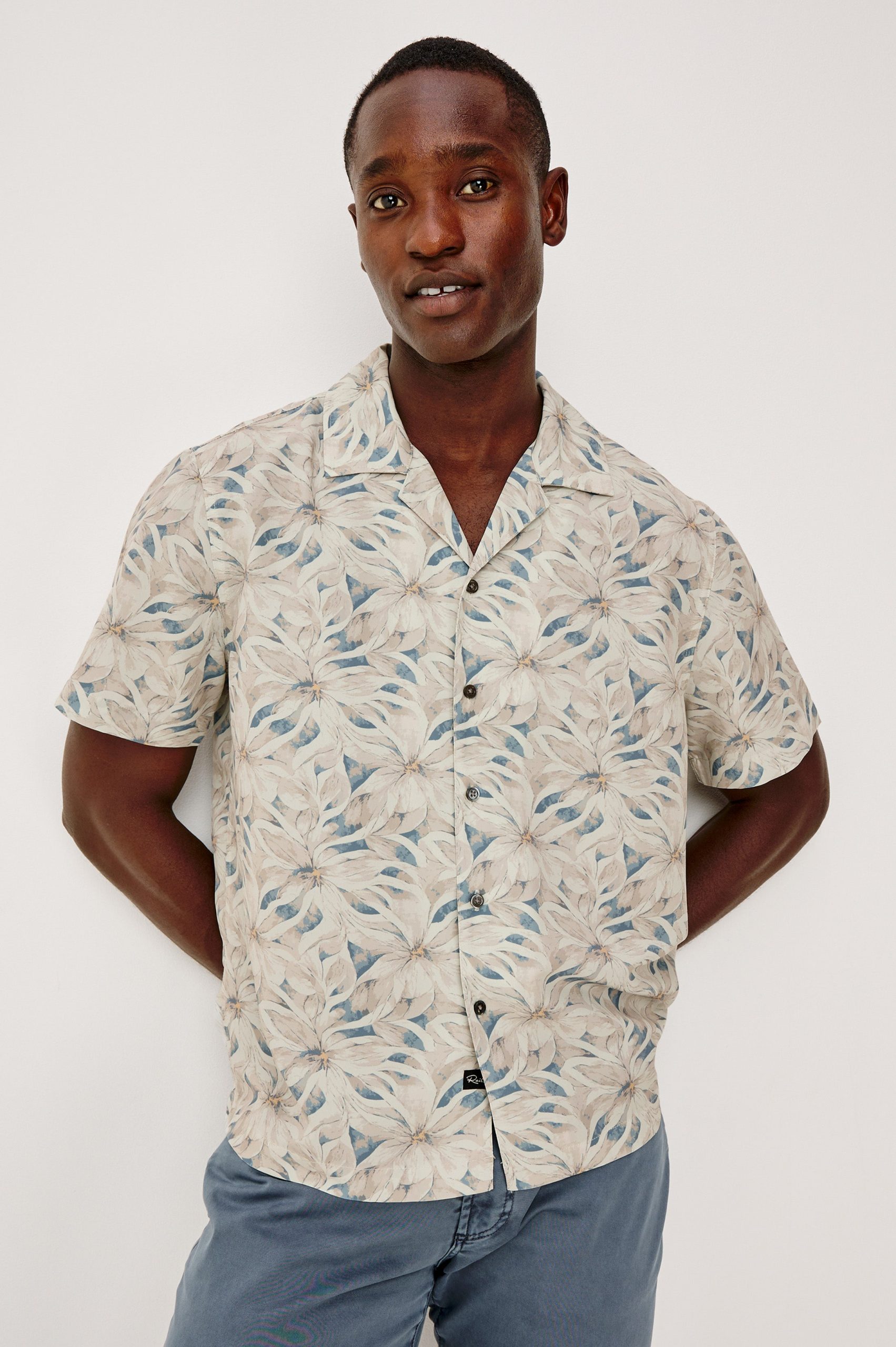 RHODES SHIRT - CALLALILY CREAM