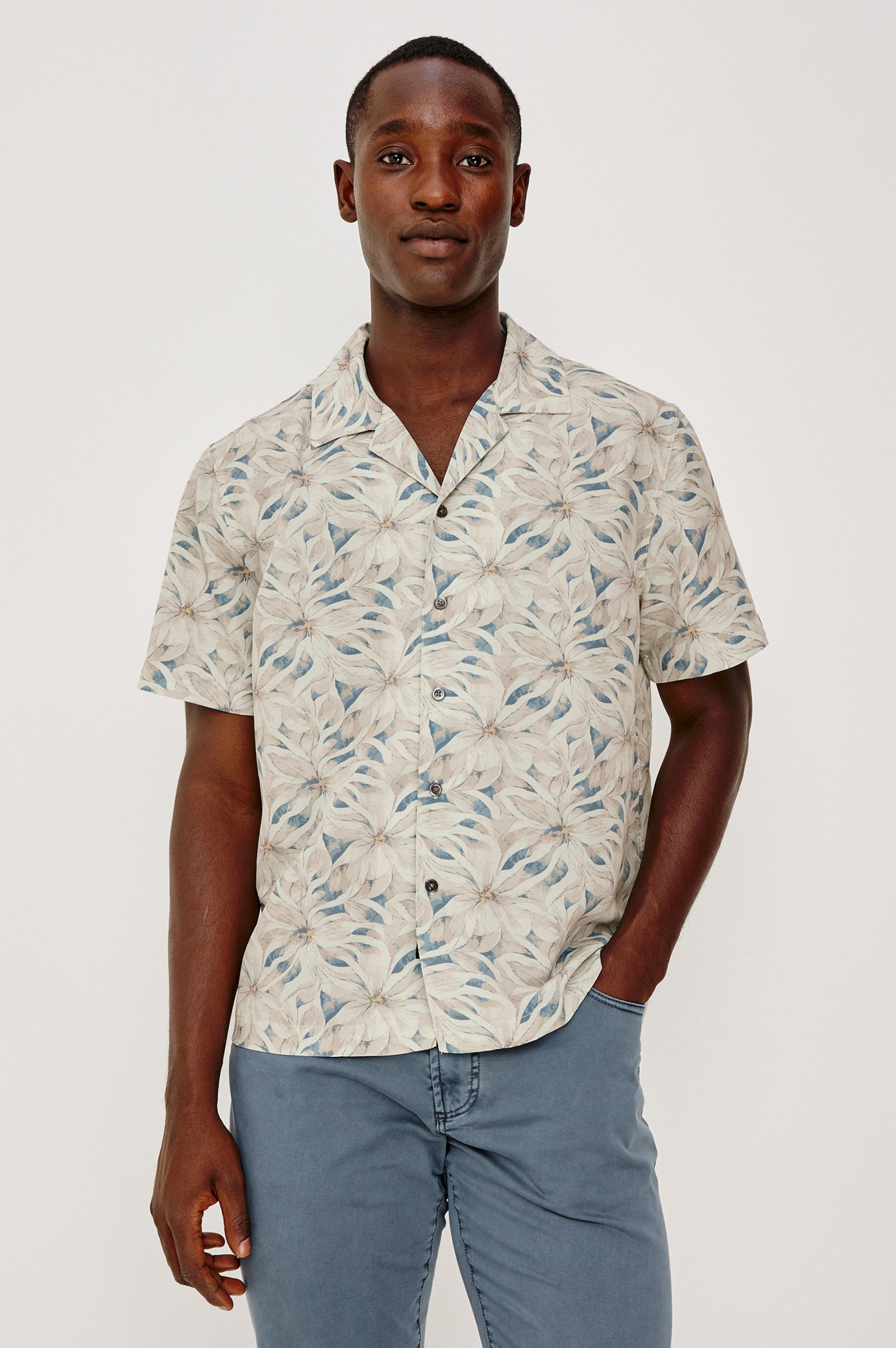 RHODES SHIRT - CALLALILY CREAM - Image 4
