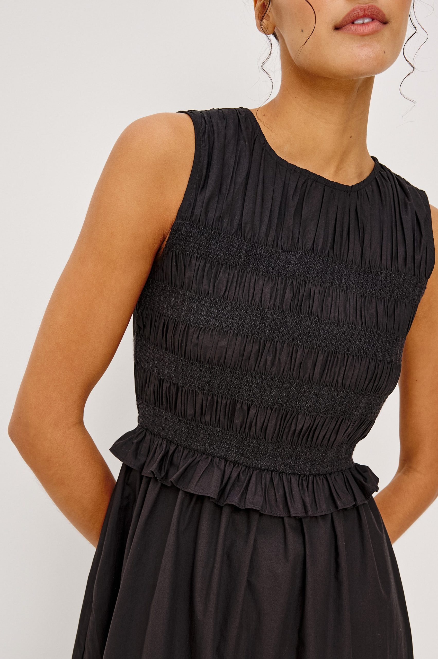 RIALTO DRESS - BLACK - Image 2