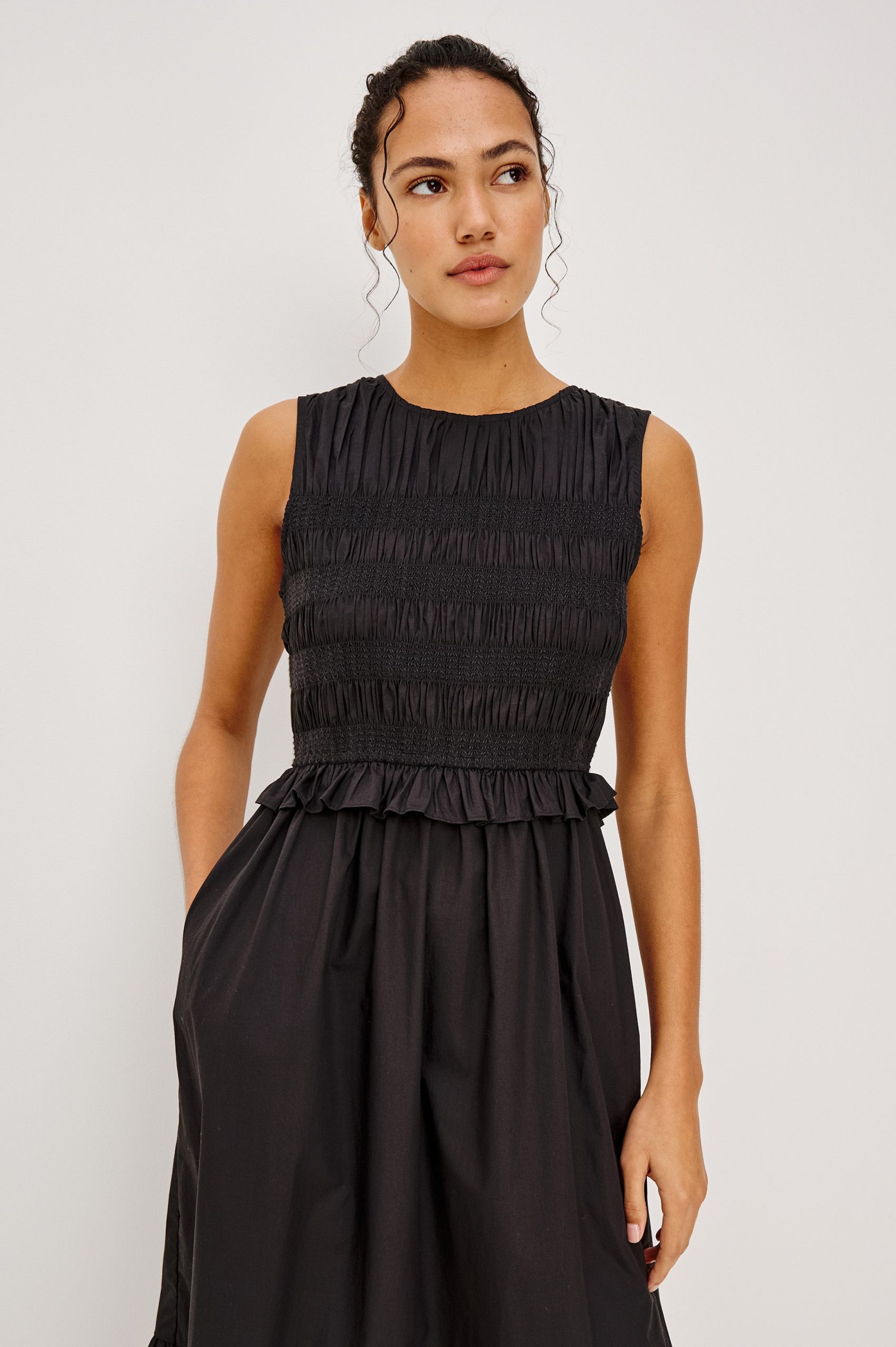 RIALTO DRESS - BLACK - Image 4