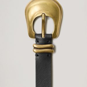 RODEO BELT - BLACK GOLD