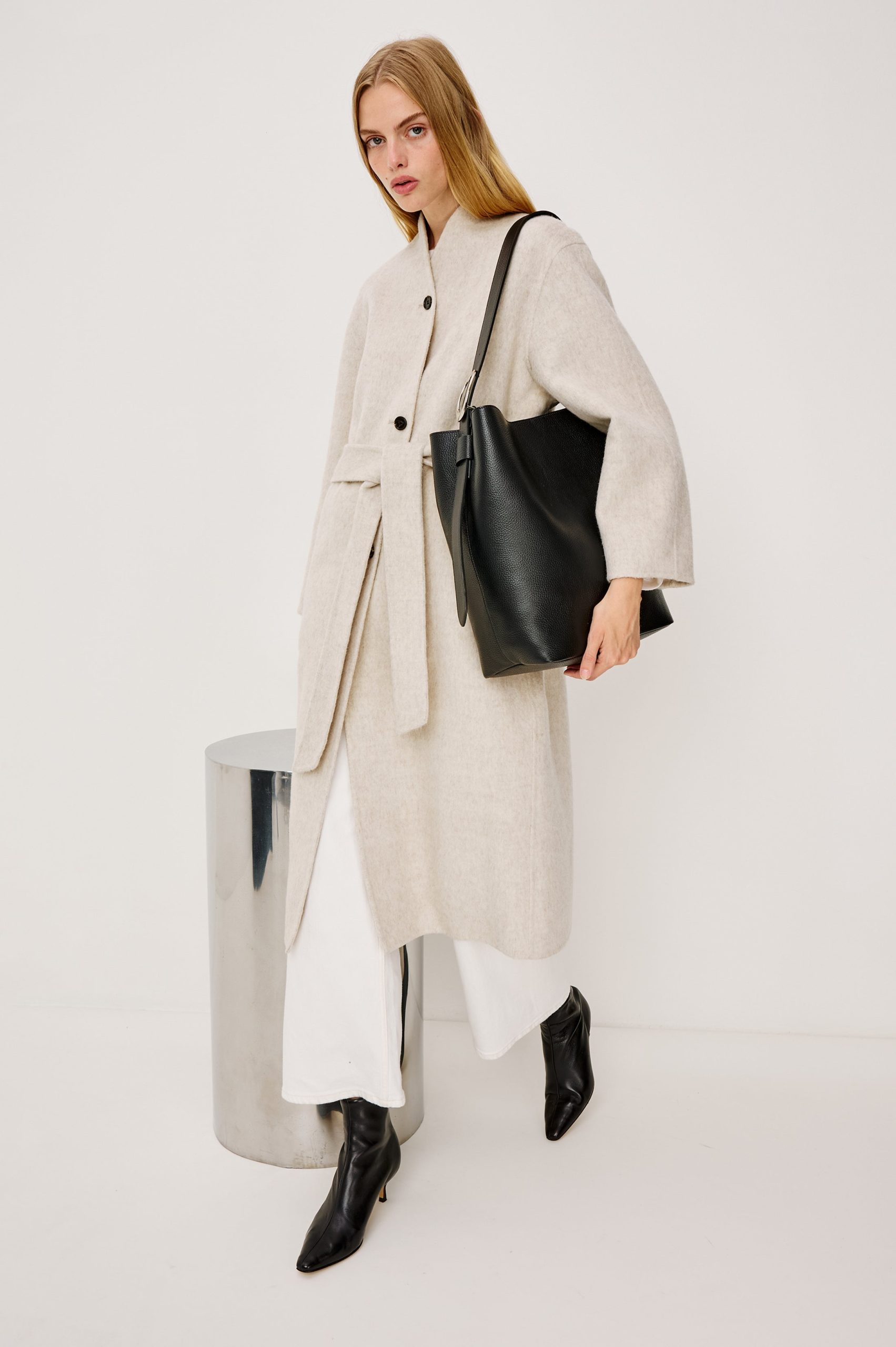 ROLAND COAT - OATMEAL - Image 3