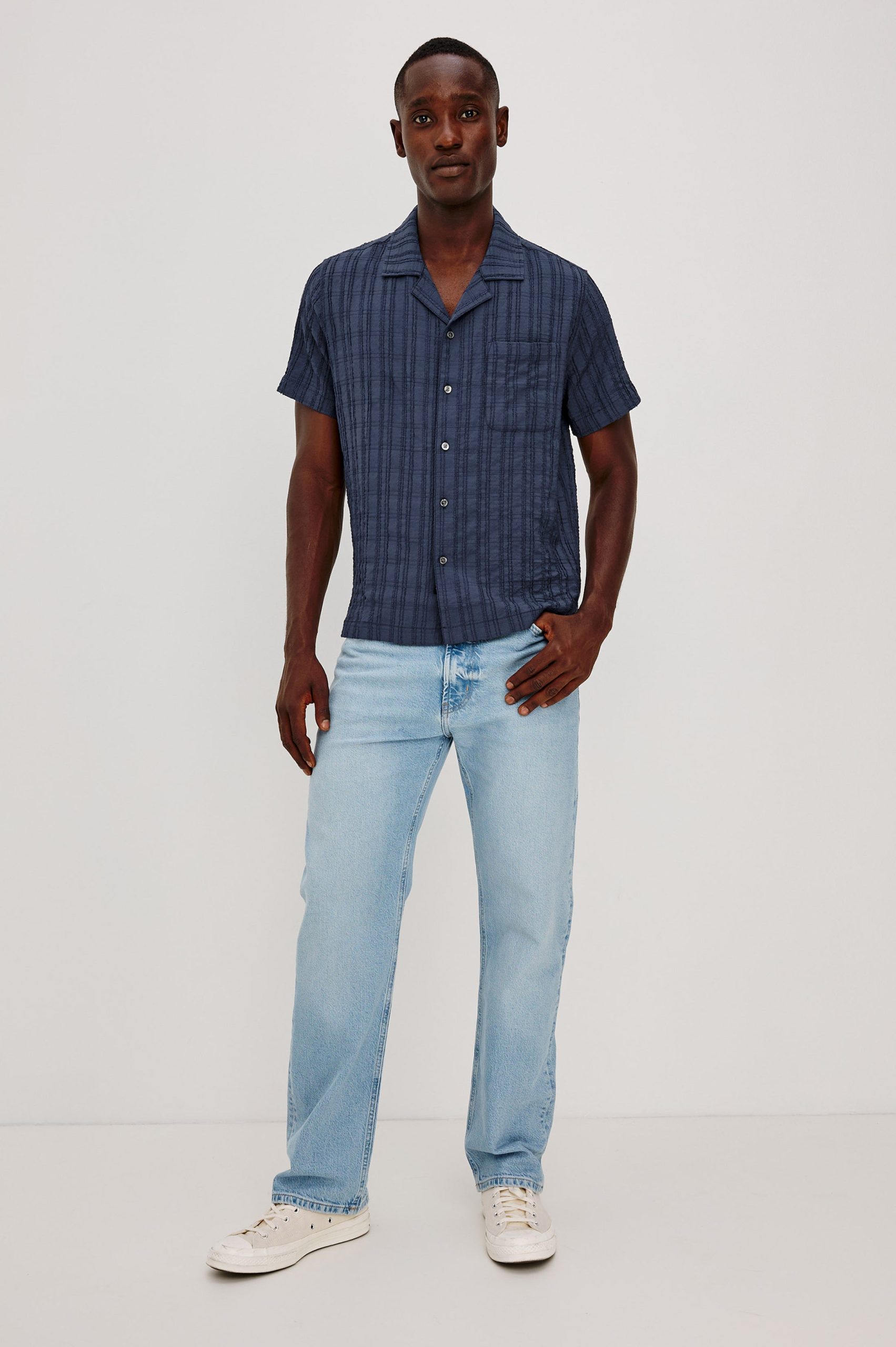 ROOK SHIRT - NAVY - Image 3