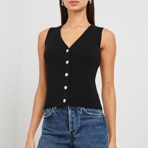 ROSA VEST - BLACK