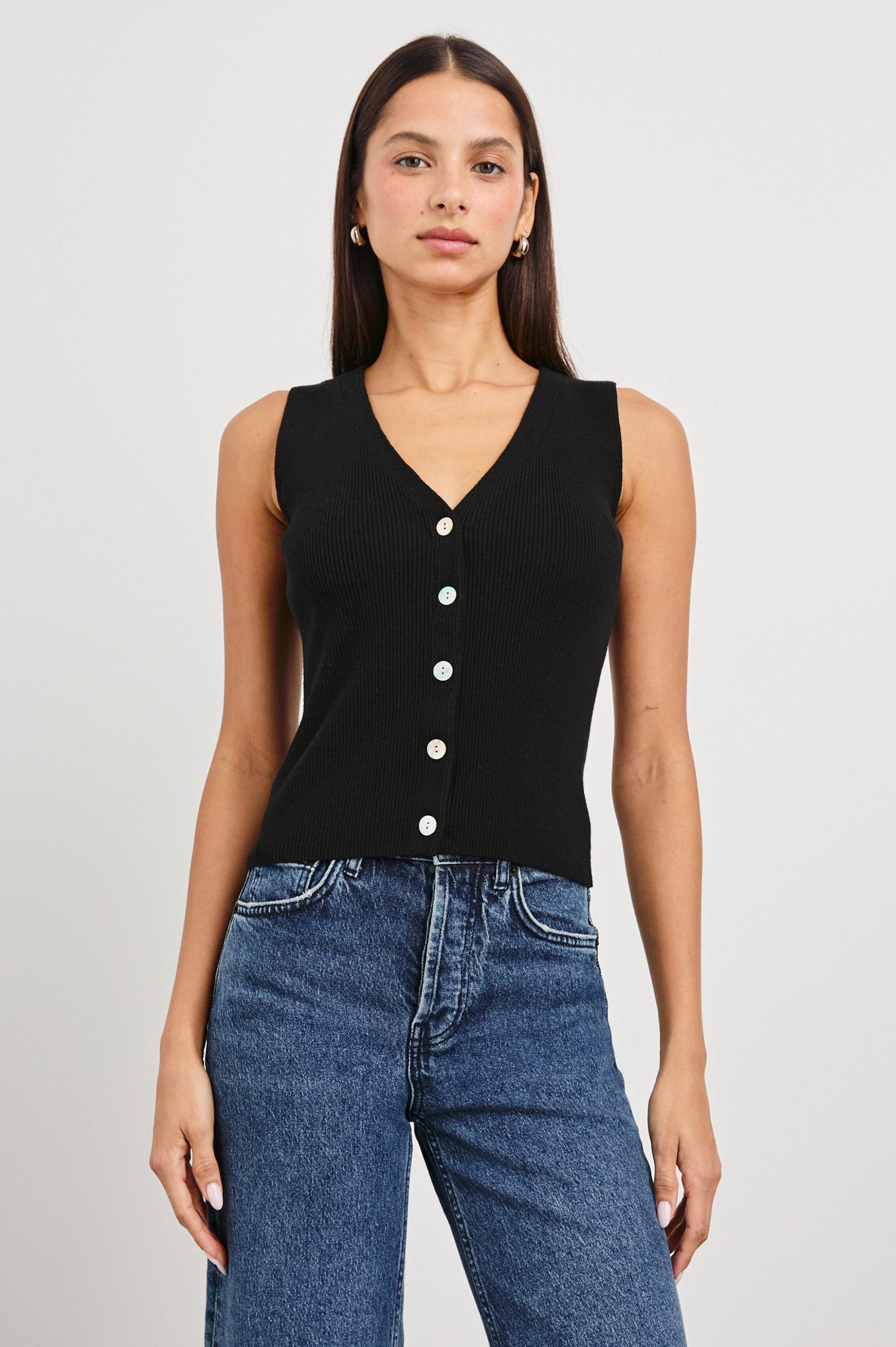ROSA VEST - BLACK - Image 4