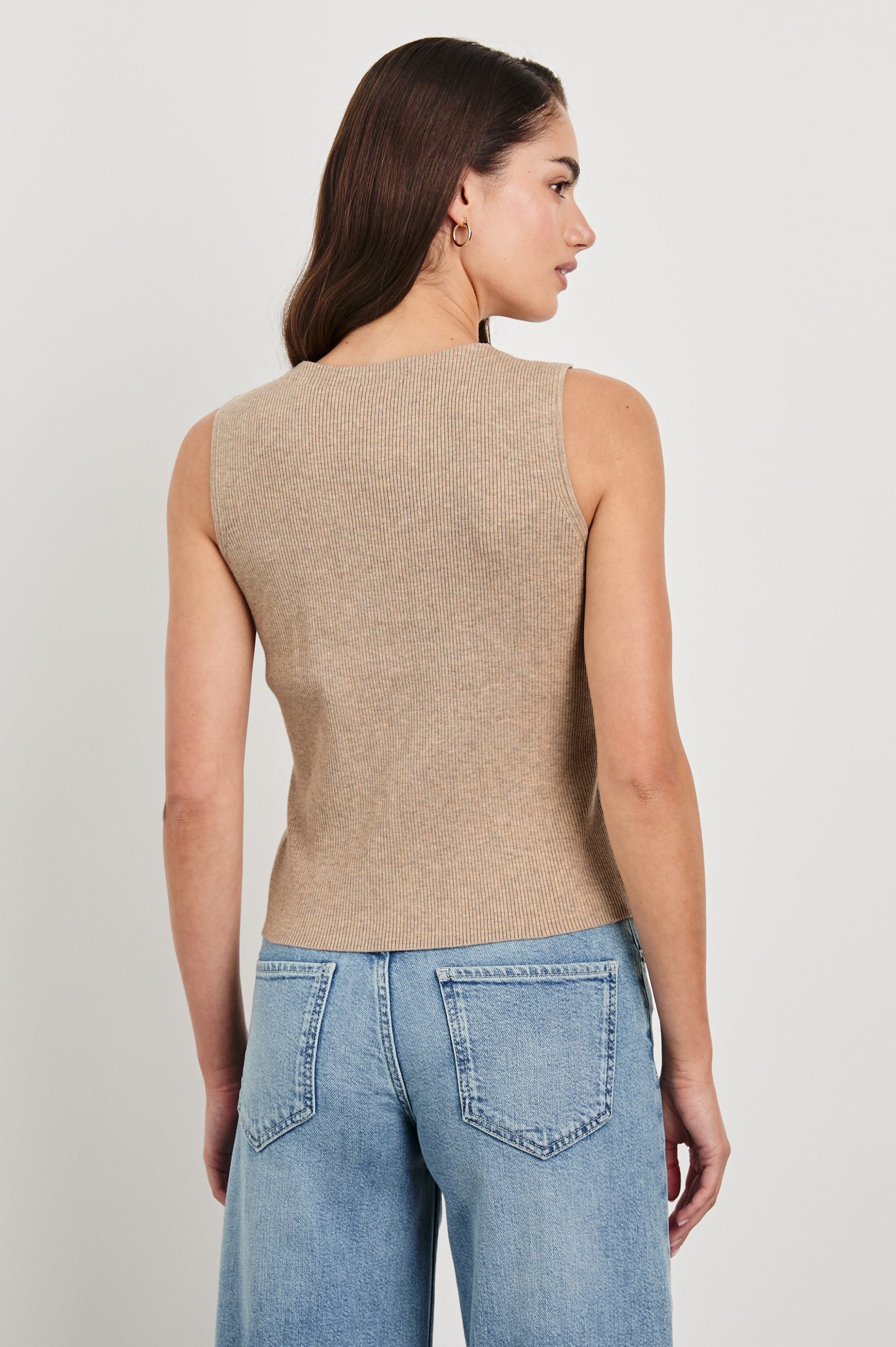 ROSA VEST - OATMEAL - Image 5
